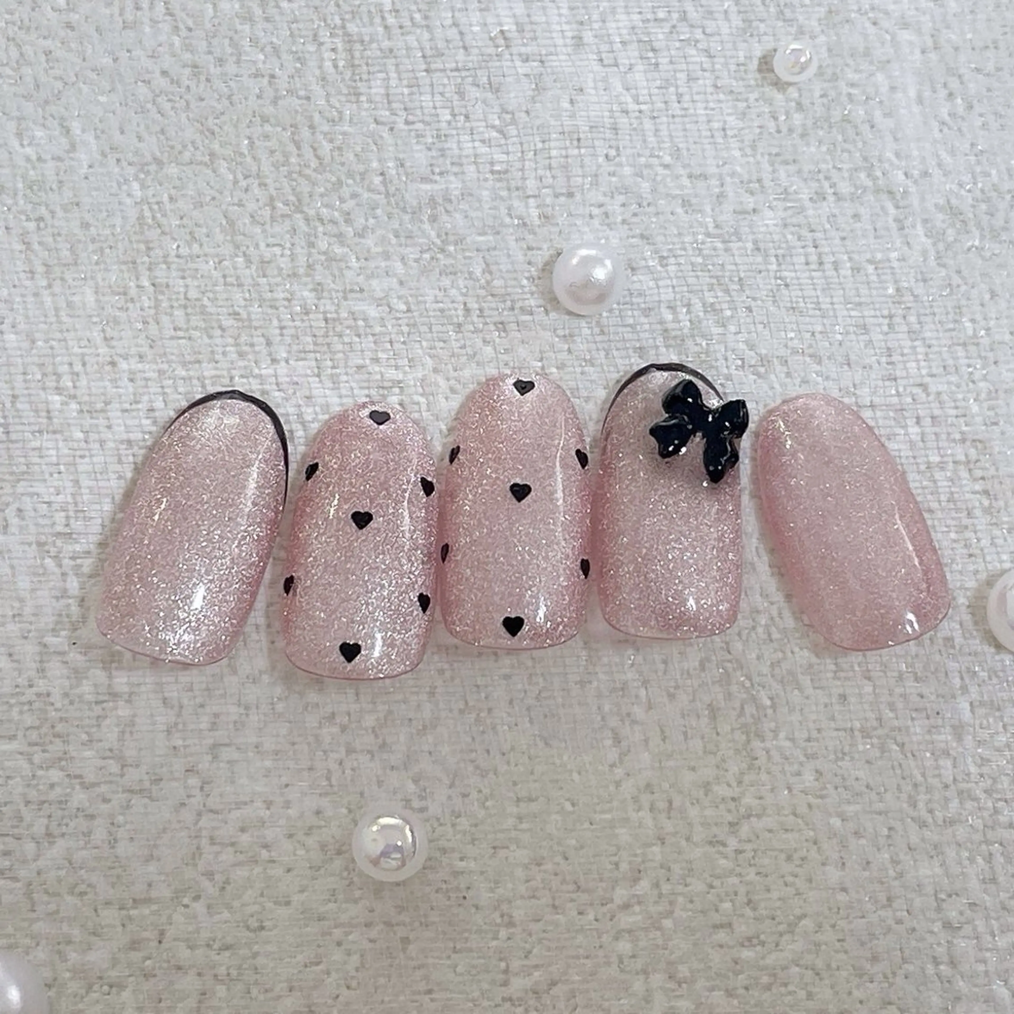 ネイル オーロラネイル フットネイル フレンチネイル ジェルネイル マグネットネイル ハンドネイル kiki nail 二子玉川のネイルデザイン