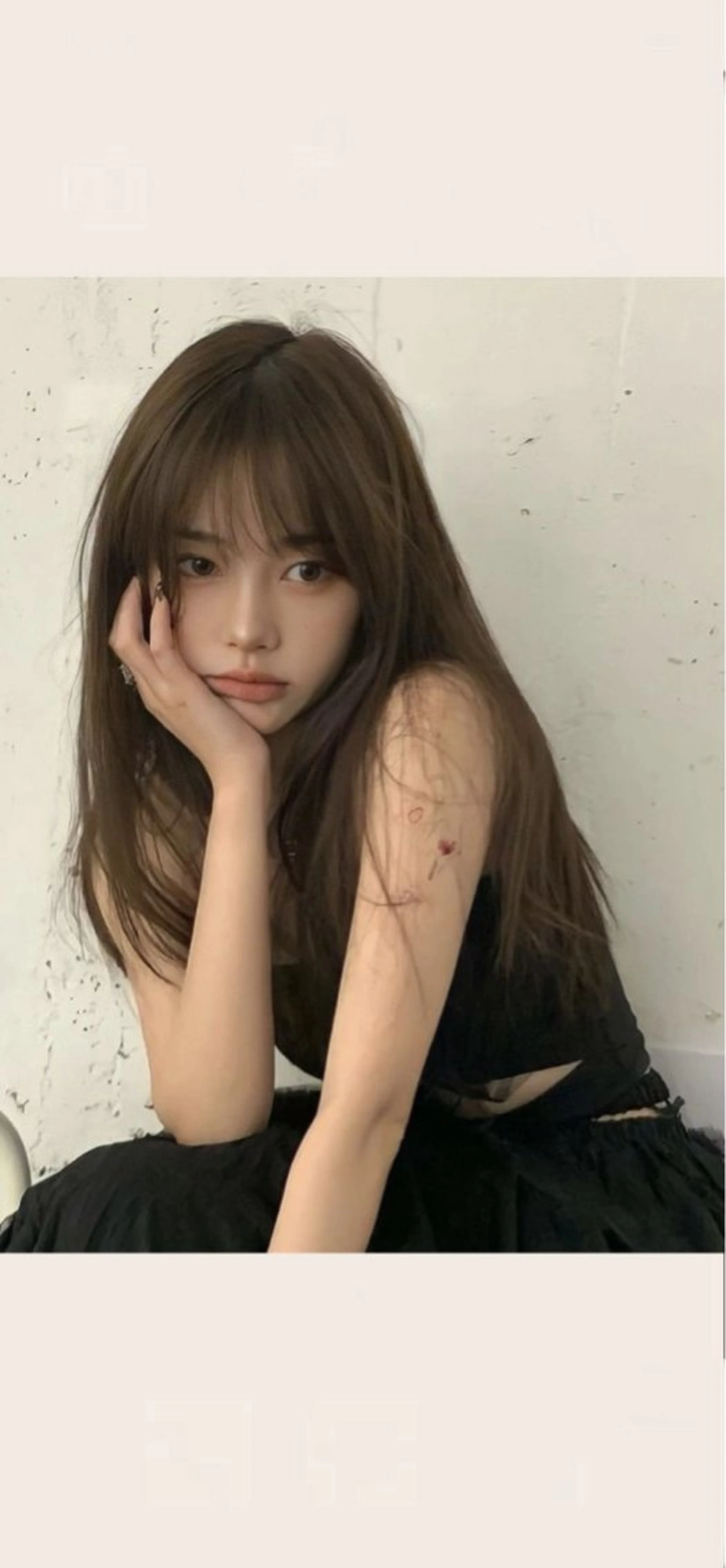 ロング カラー カット ヘアカラー ナチュラル大人っぽい スタイル MAORIのヘアスタイル