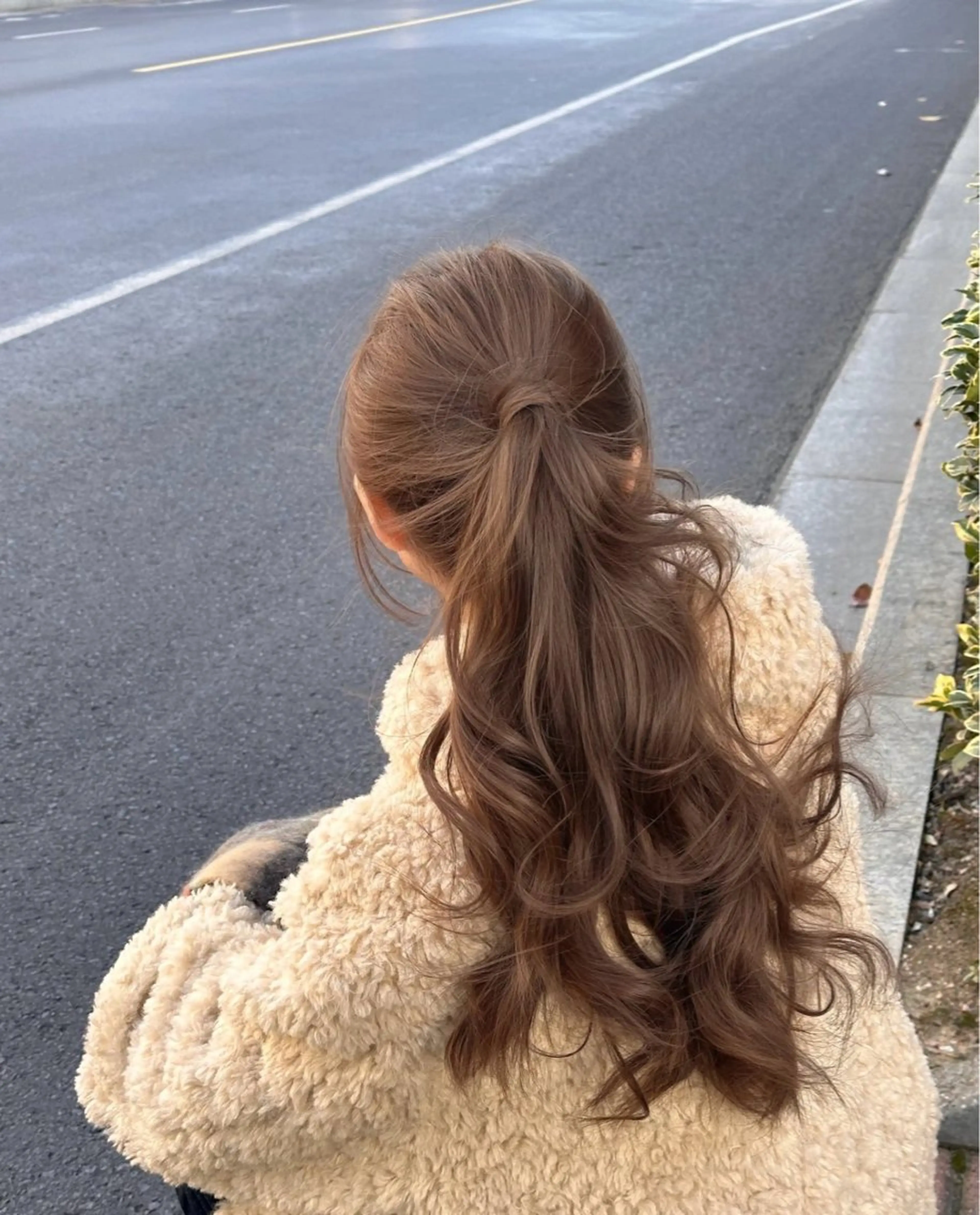ロング カット ヘアカラー トリートメント 💝オトナ可愛い 💝徳井はやとのヘアスタイル