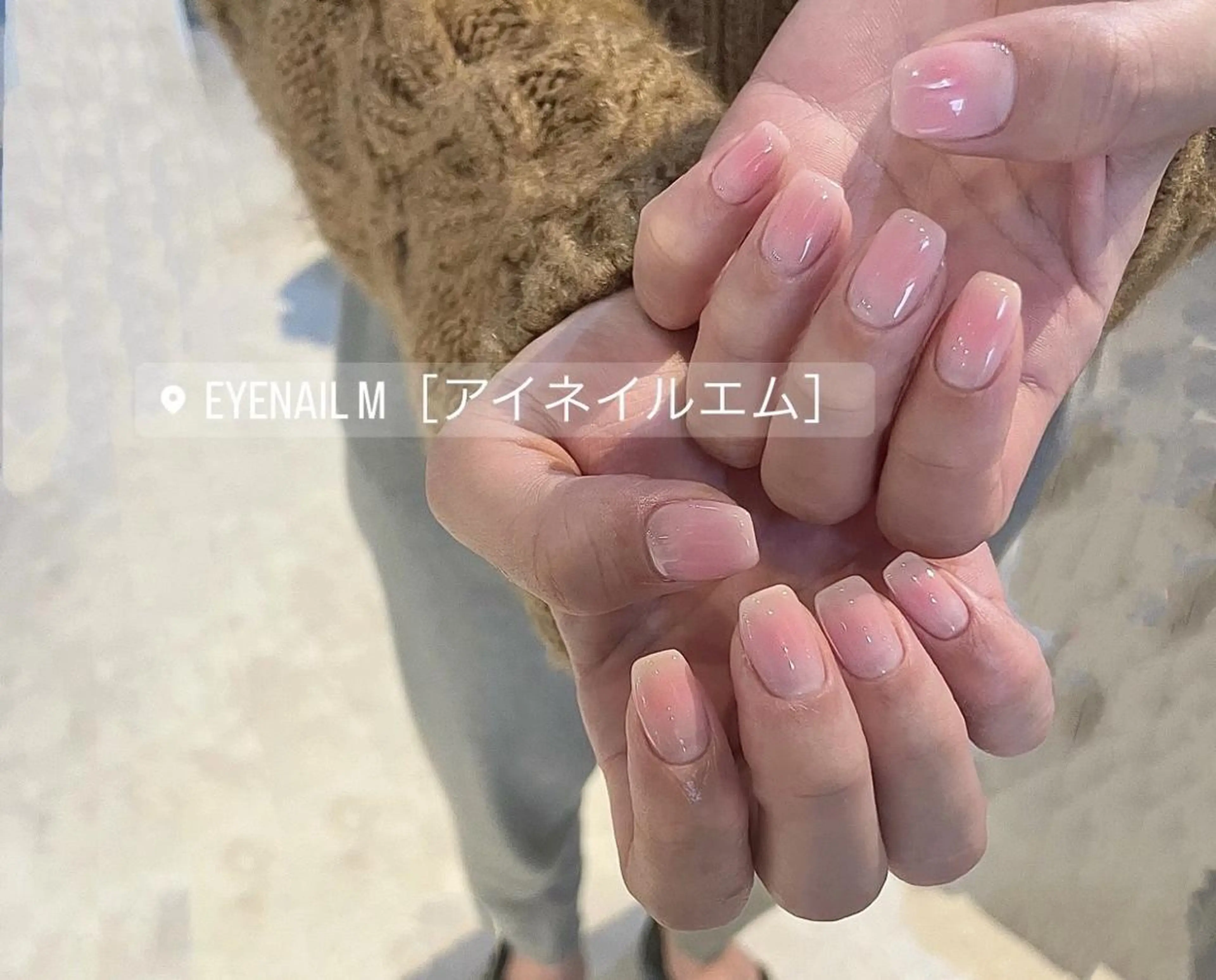 新規限定🌿チークネイルコース《オフ,ケア込💫》の写真