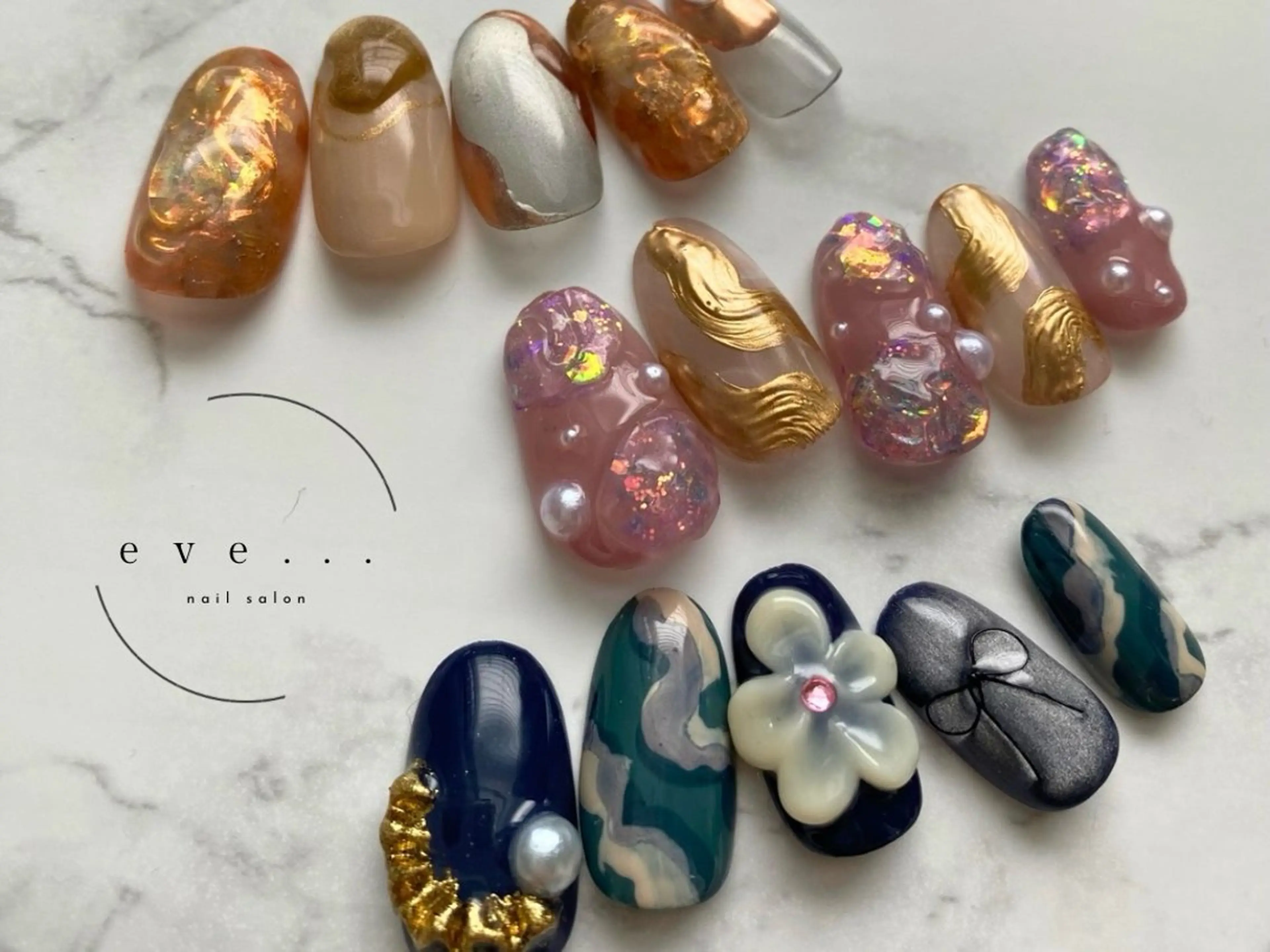 ネイル ハンドネイル nail salon eve...のネイルデザイン