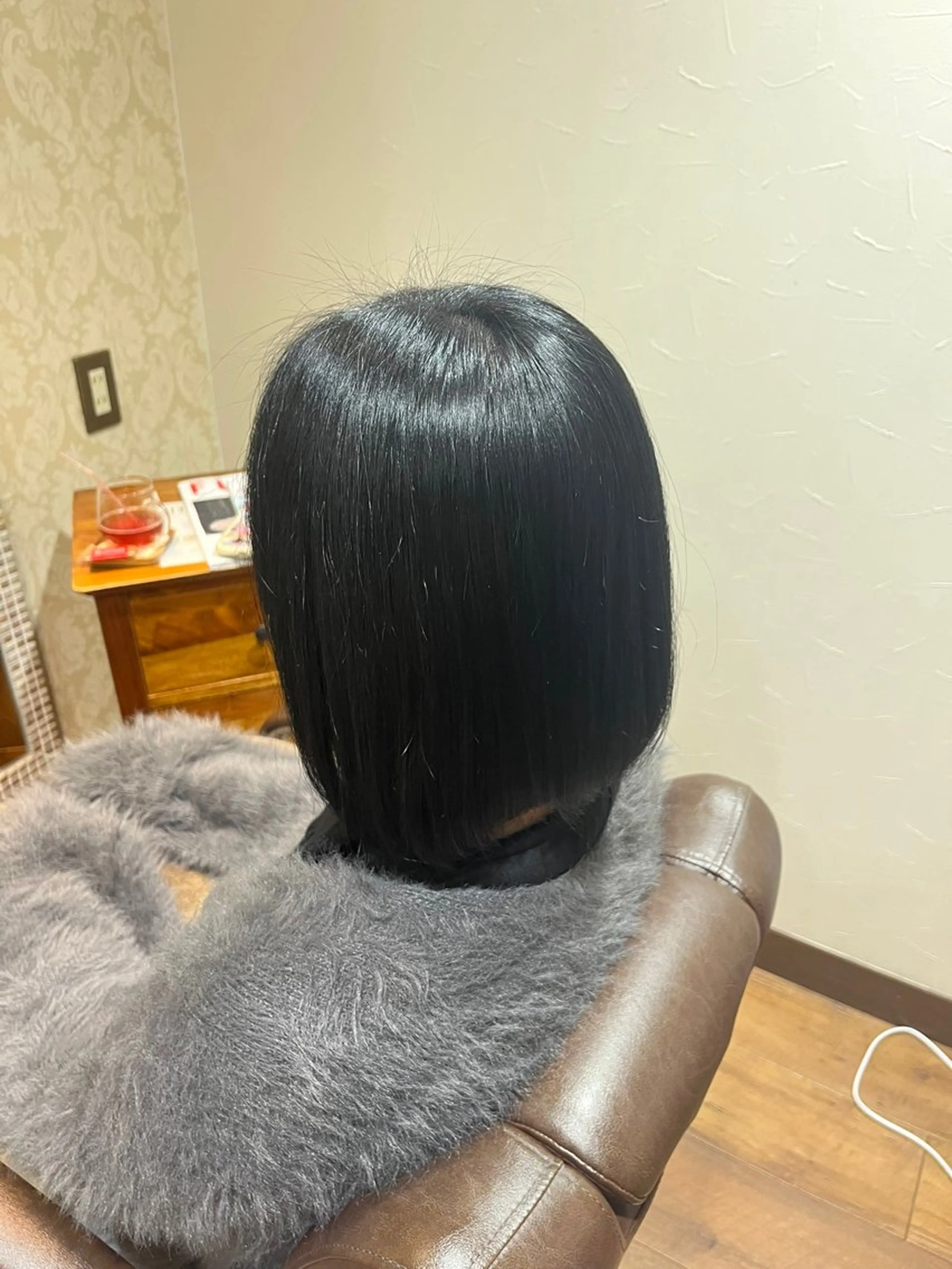 ミディアム カラー アンフール所属・amfoule KAI モデル募集中のヘアスタイル
