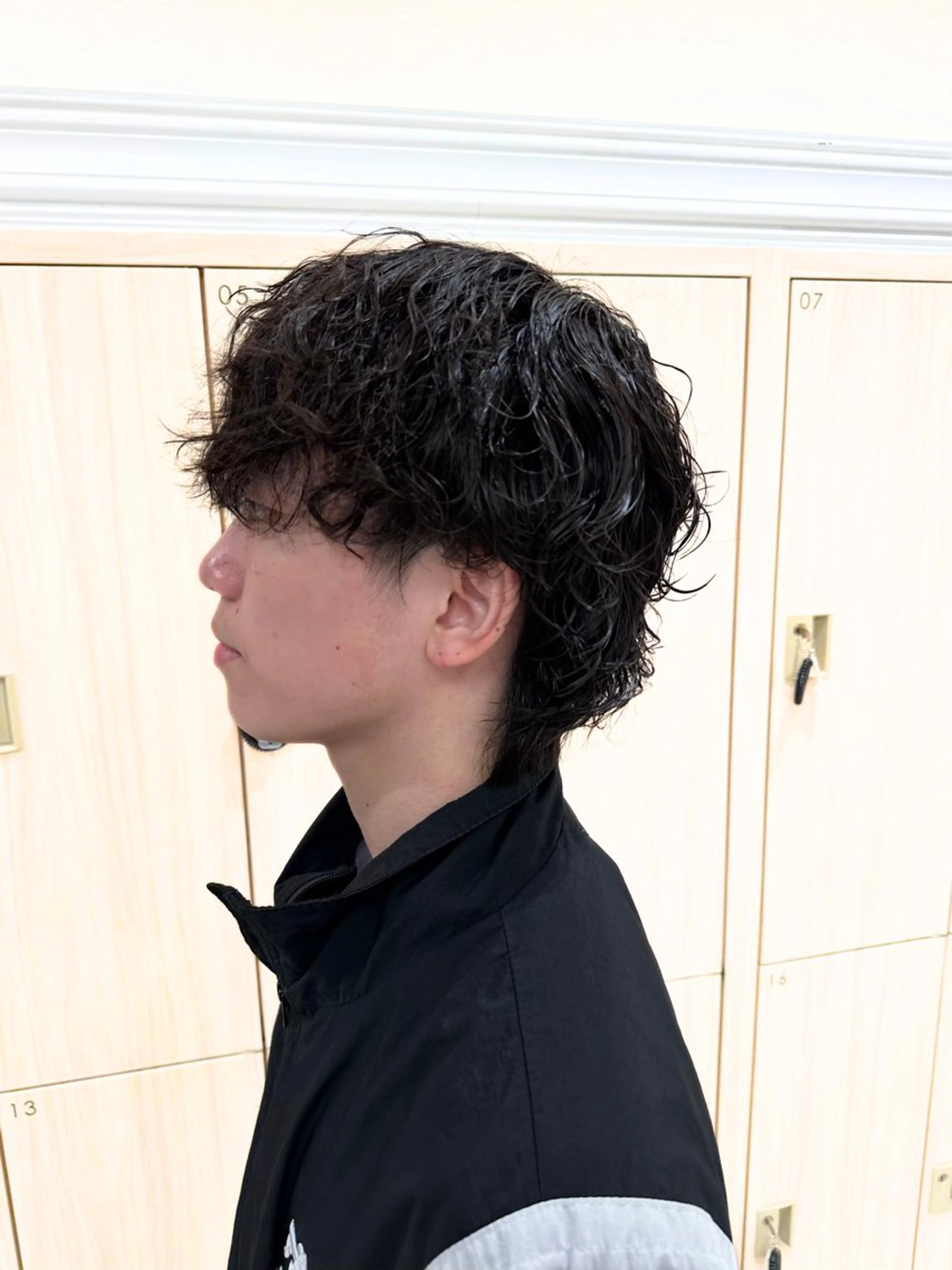 ショート パーマ メンズ ボブ•ショートカット 草野太一のヘアスタイル