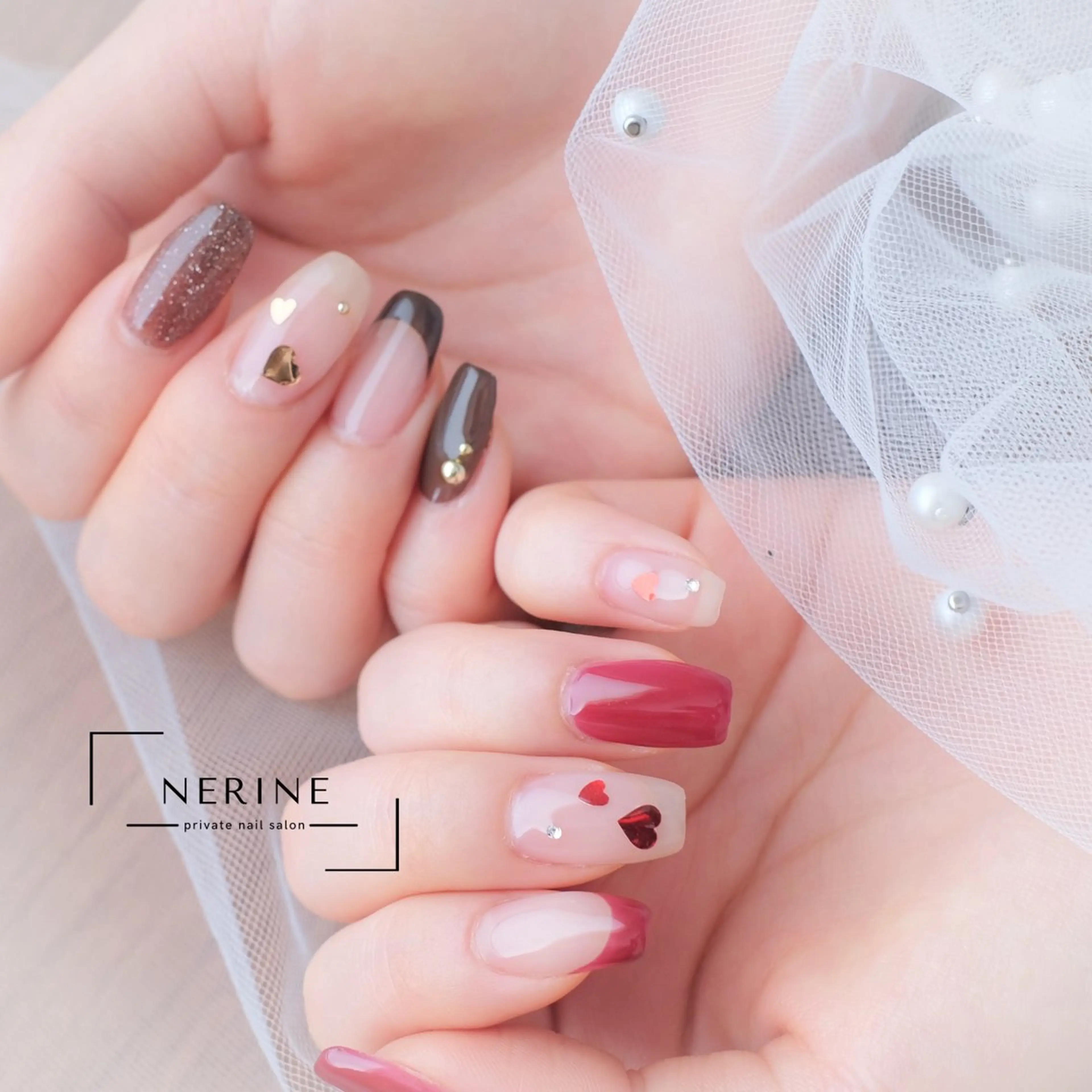 ネイル ハンドネイル nail salon NERINEのネイルデザイン