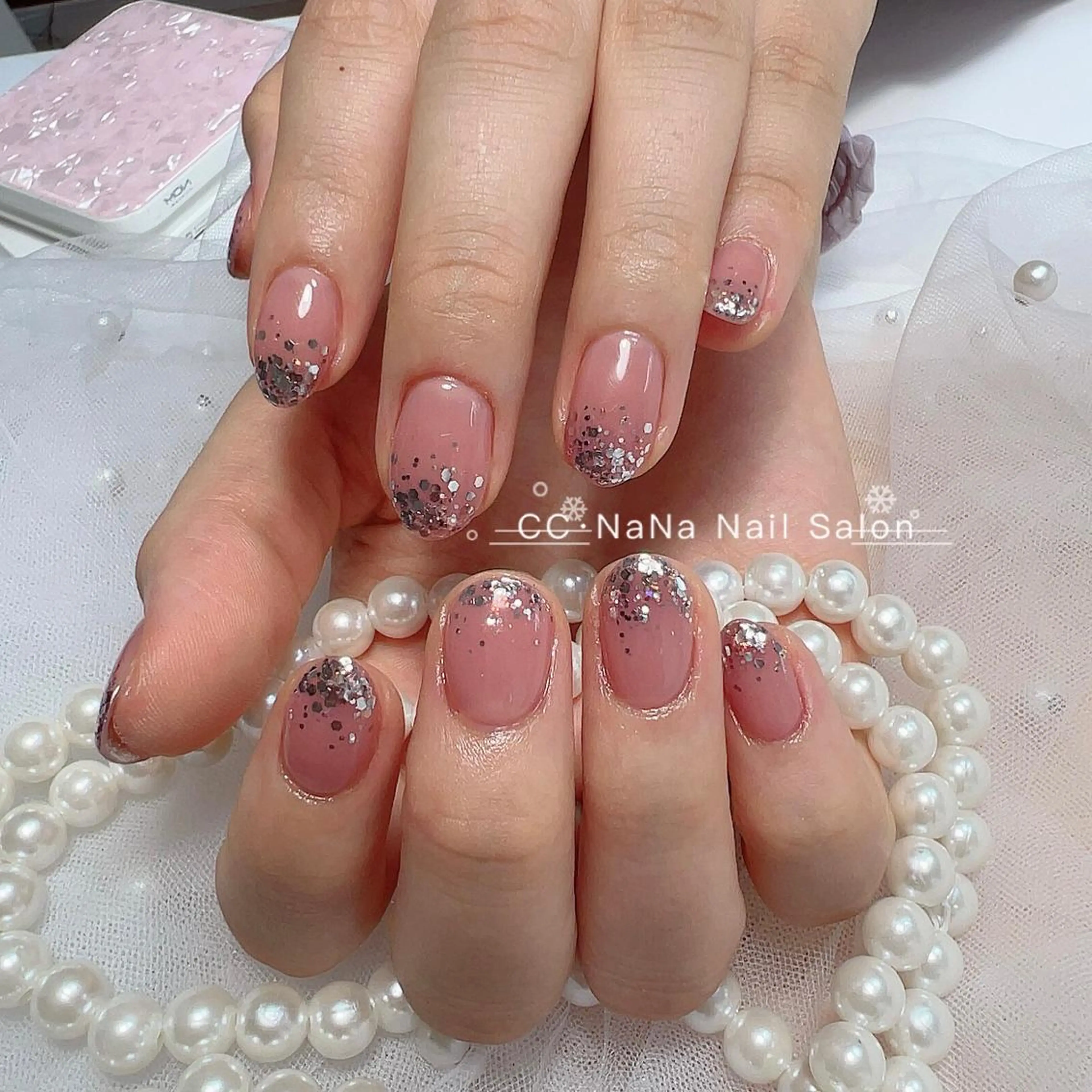 ネイル ハンドネイル 💎CC・NaNa 韓国風ネイル🌙のネイルデザイン