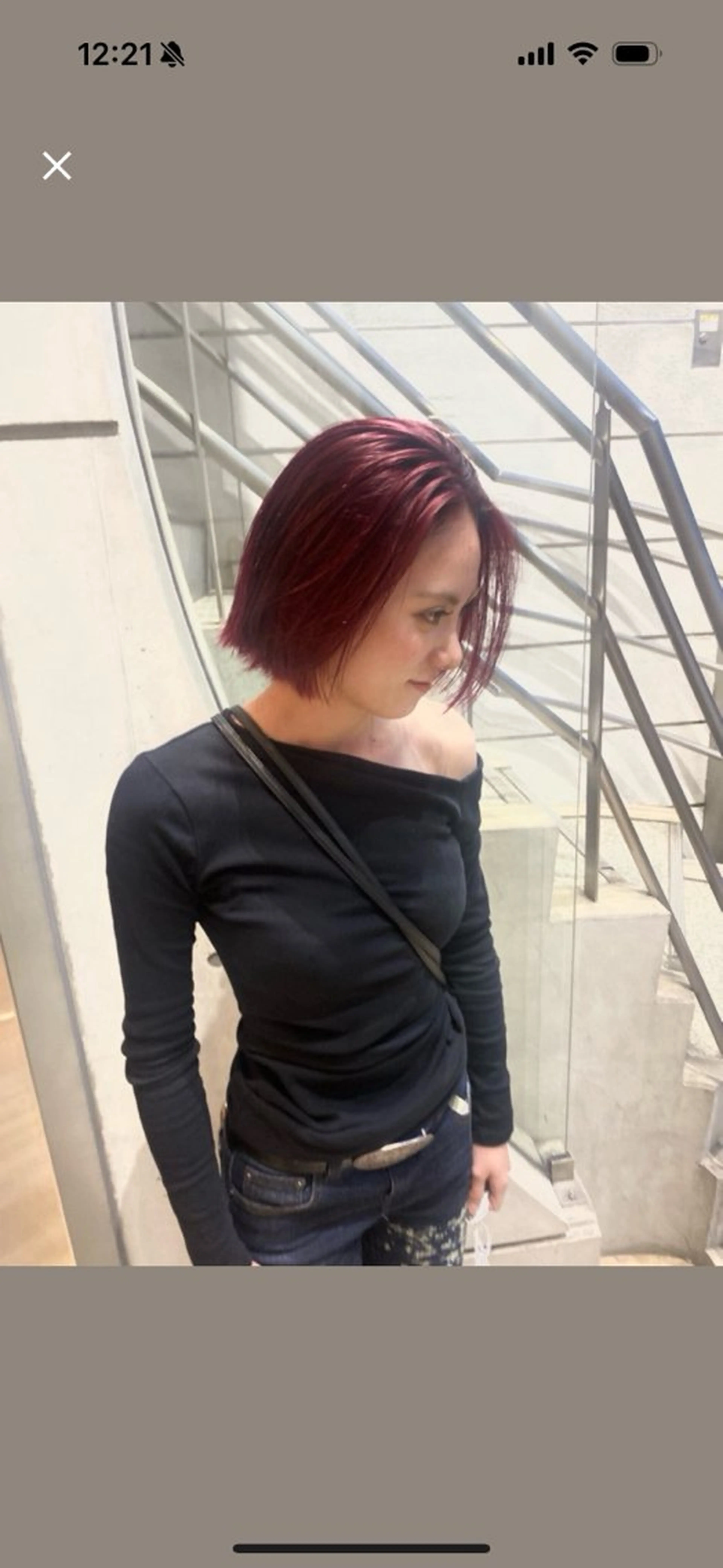 カラー ヘアカラー abe yuikaのヘアスタイル