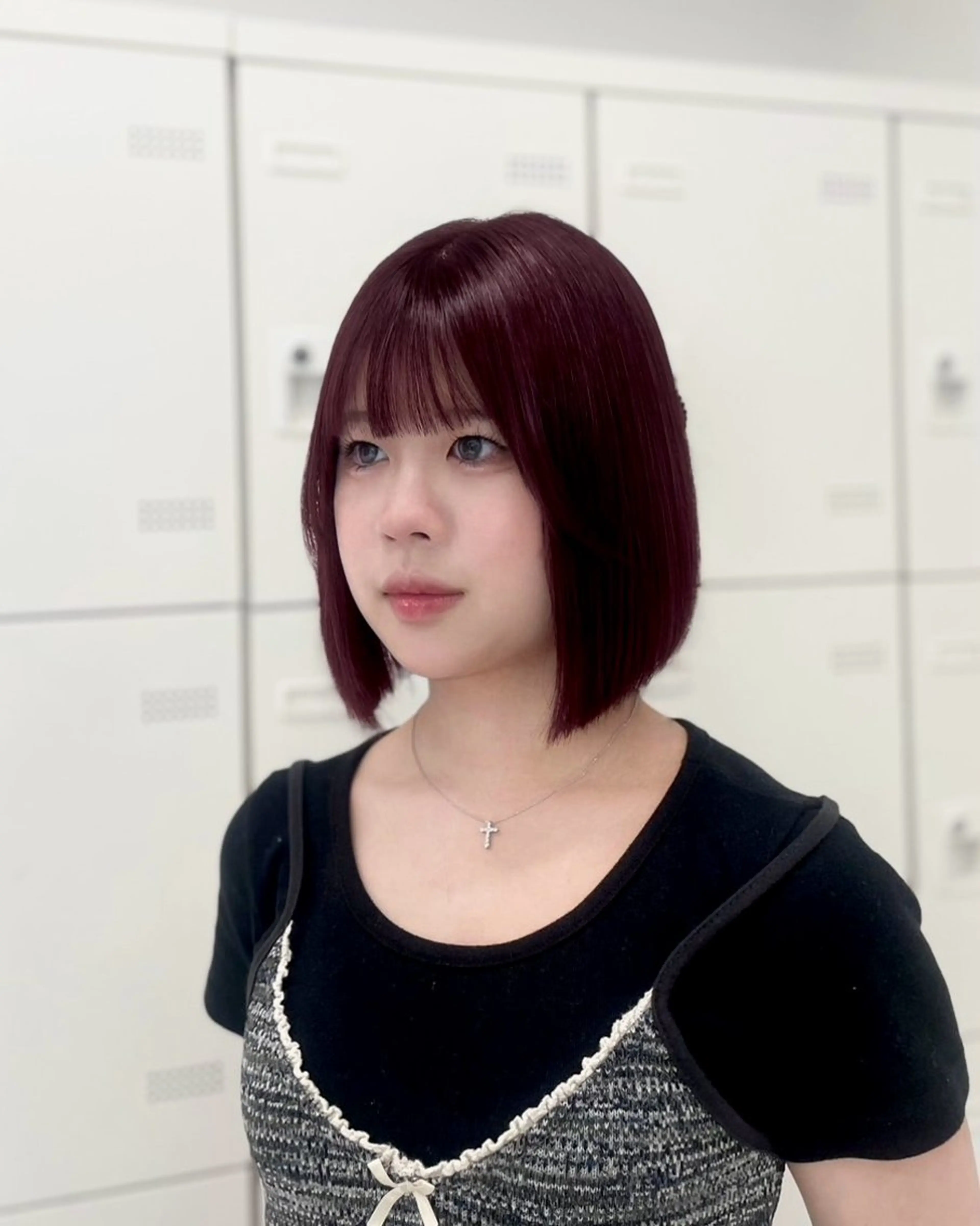 ショート カラー カット ヘアカラー トリートメント ヘッドスパ うる艶韓国ヘア 🤍りんのヘアスタイル