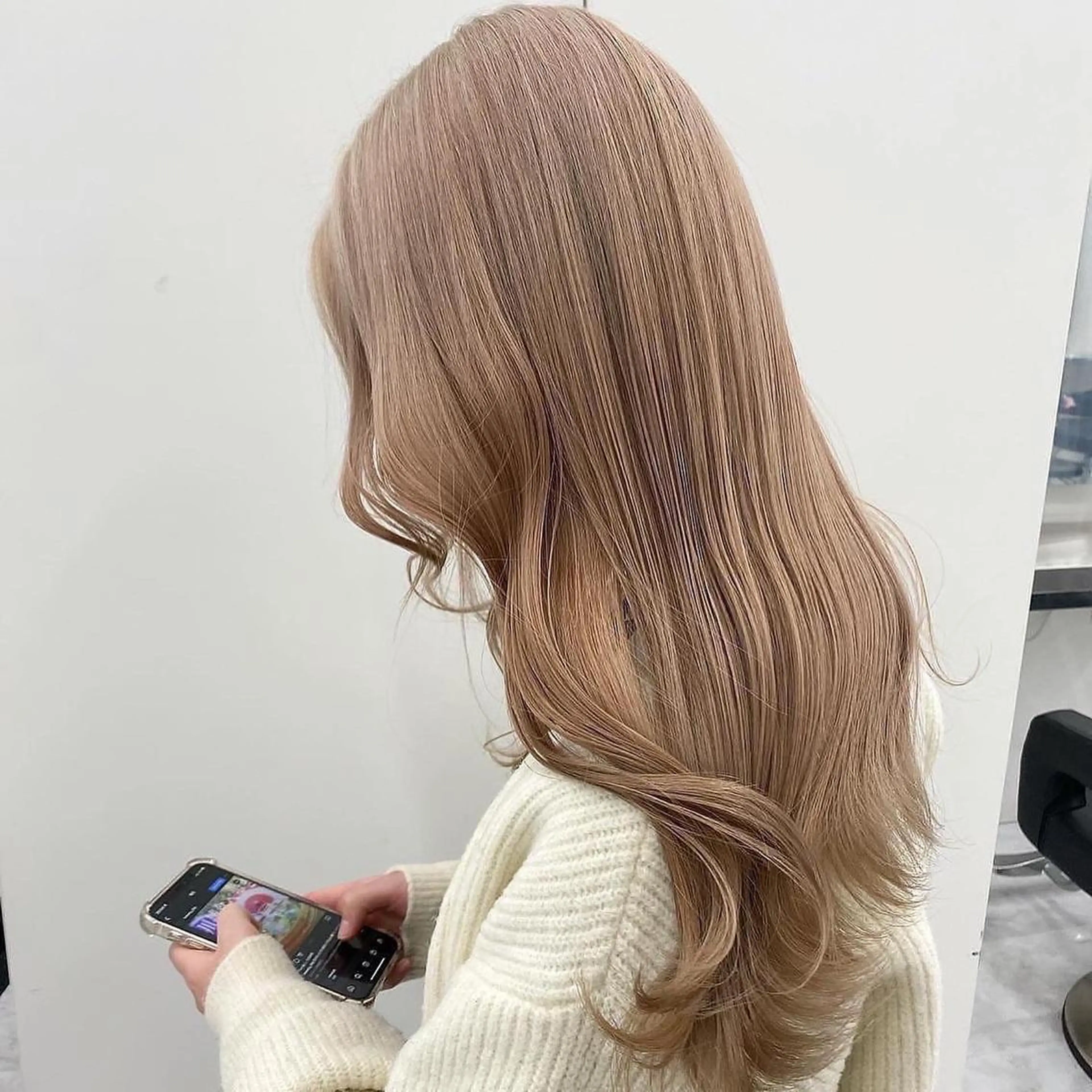 セミロング ヘアカラー トリートメント ヘッドスパ ヘアセット 韓国ヘア/赤み消し/ メンズ/KOTA🍂のヘアスタイル