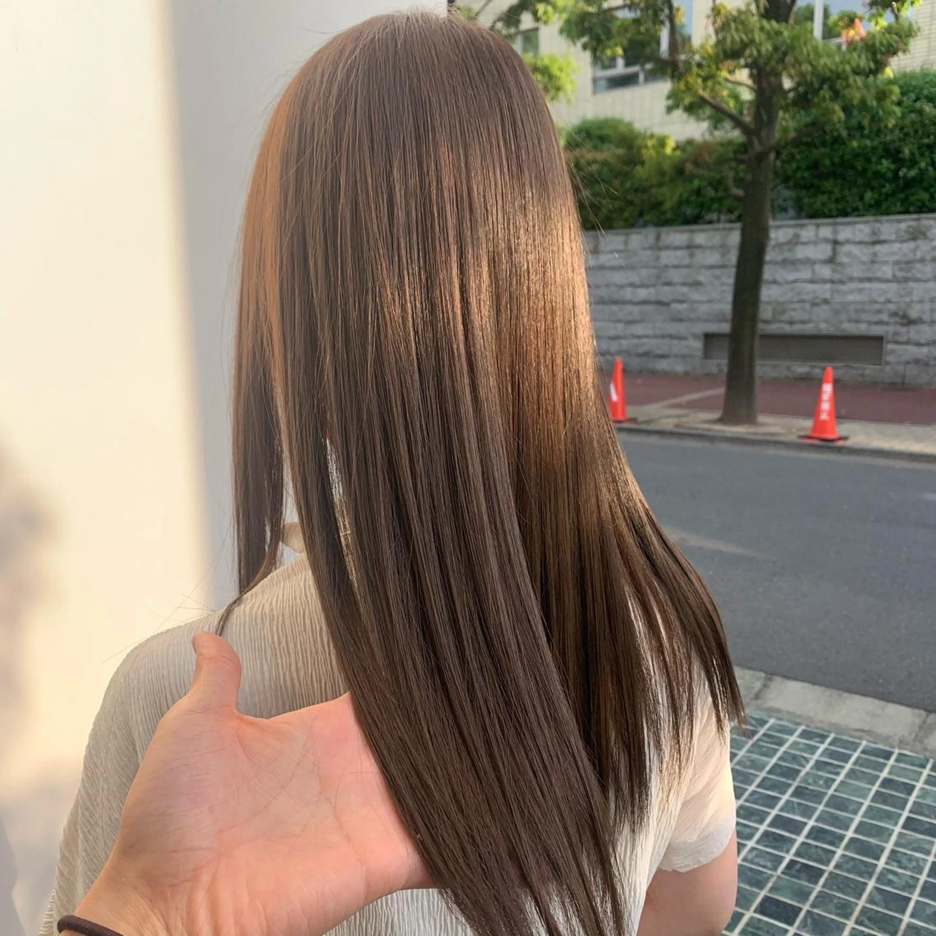 ロング カラー パーマ ヘアアレンジ ヘアカラー トリートメント ヘッドスパ ヘアセット 🌈インナーカラー ‘ショウマ’🌈のヘアスタイル