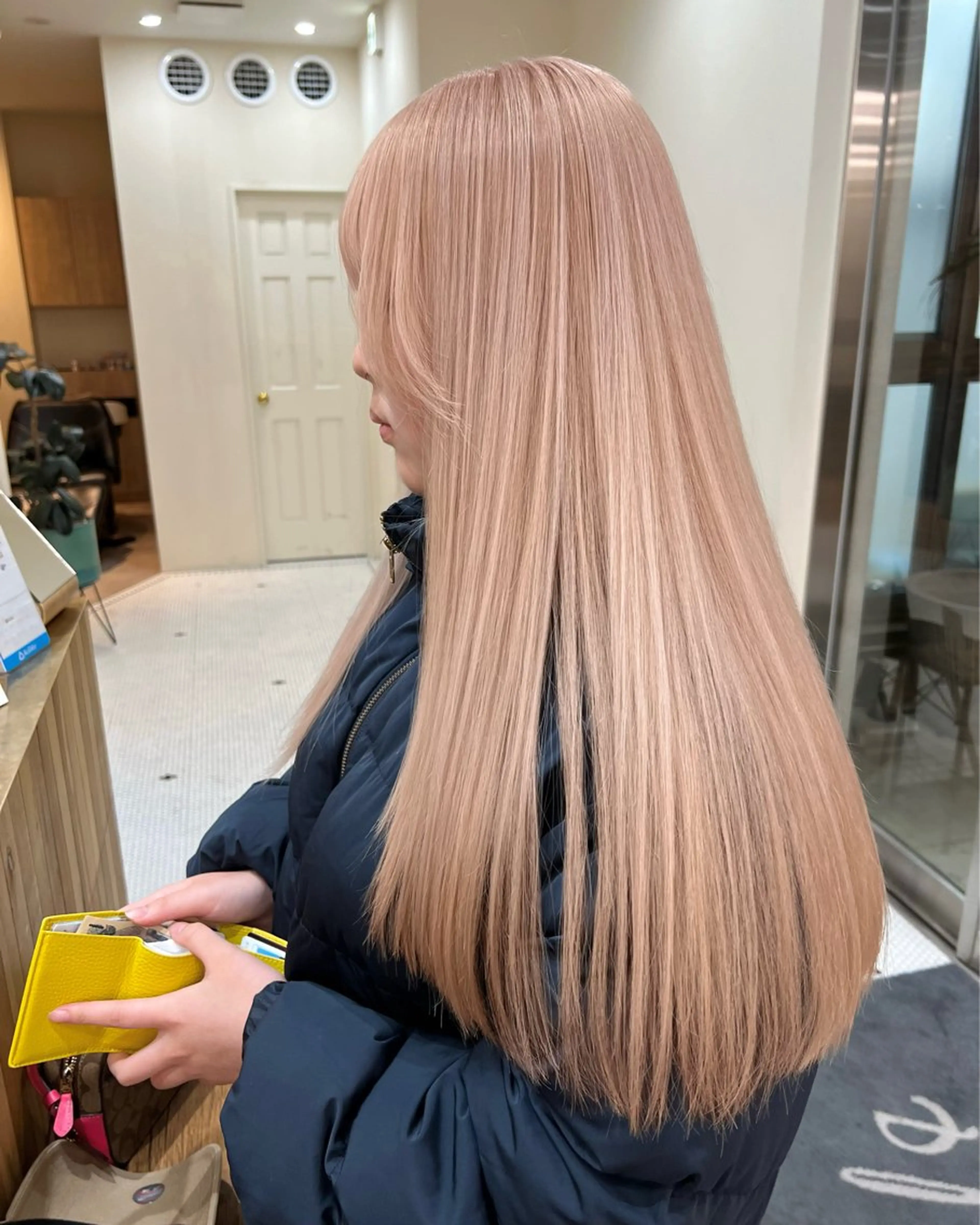 カラー カット ヘアカラー トリートメント belle   表参道　terrace所属・抜きっぱなしブロンド /ハイトーン/カナタのヘアスタイル