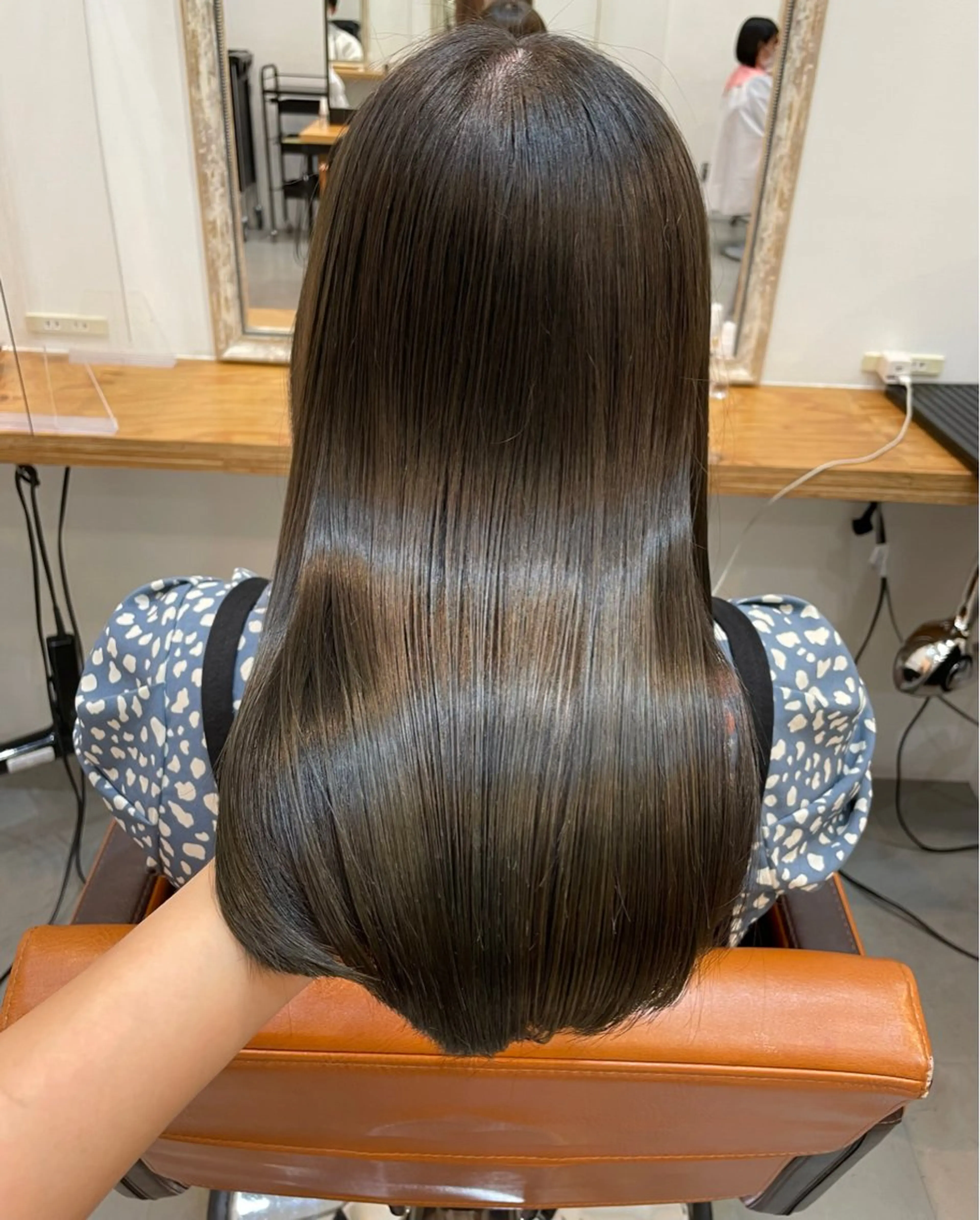 ロング 髪質改善 縮毛矯正 ALBUM 新宿店所属・ALBUM \ＭＡＹＡのヘアスタイル
