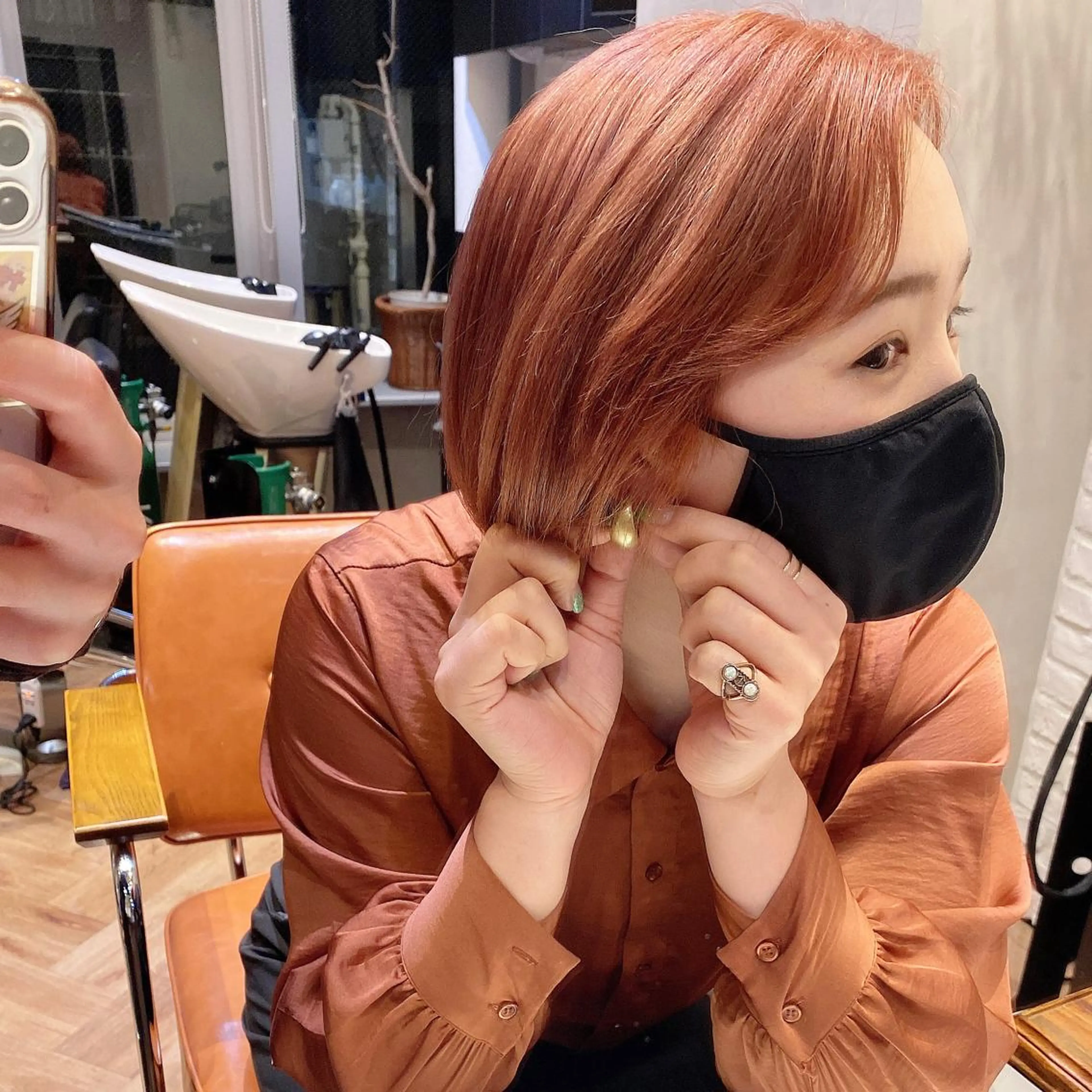 ショート カラー カット ヘアカラー トリートメント カラー系/カット特化 🟠オオタキマサシのヘアスタイル