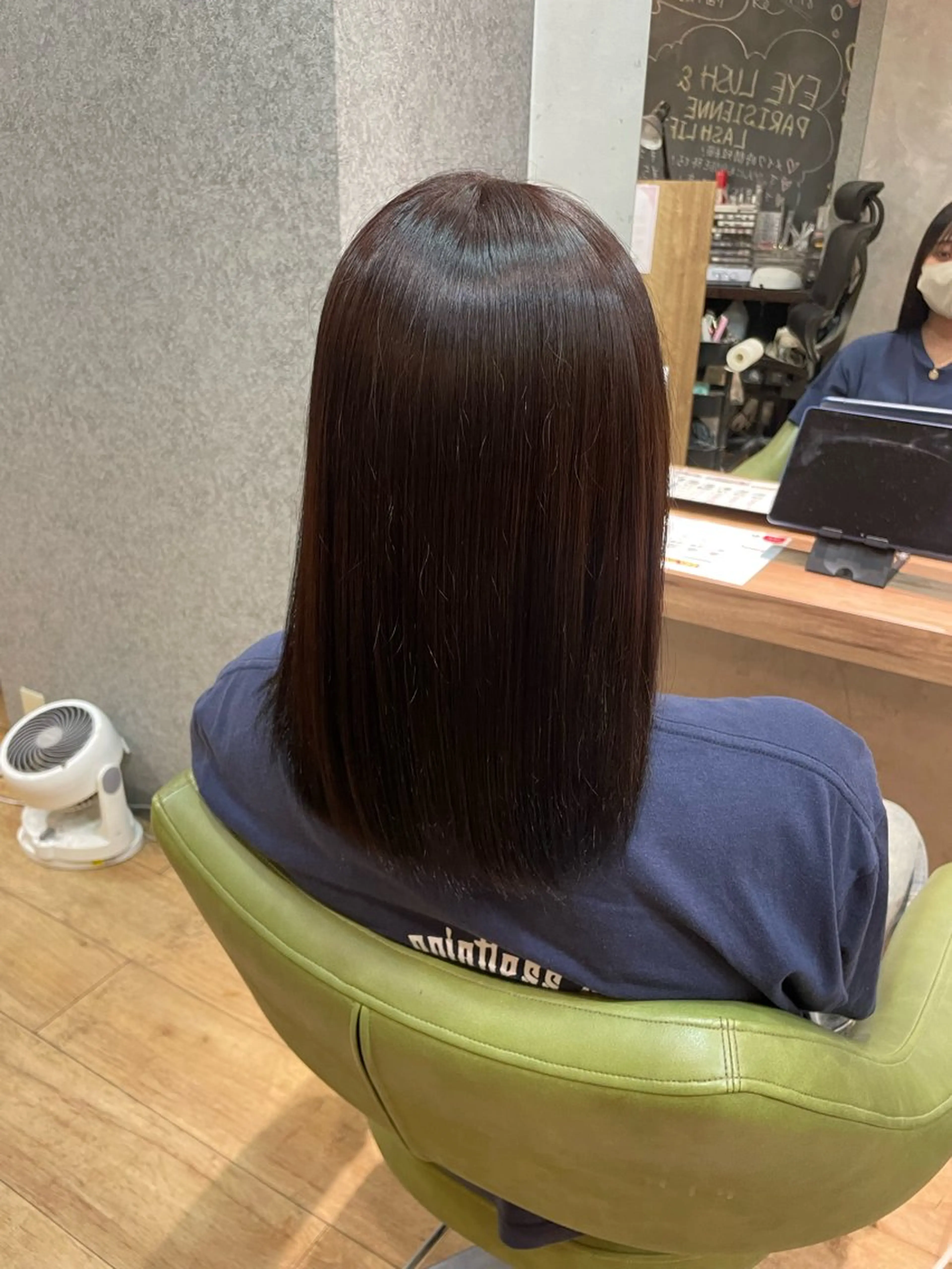 セミロング カラー ブラウンカラー ショコラブラウン チョコレートブラウン 髪質改善/Bloss om🌷高橋沙衣のヘアスタイル