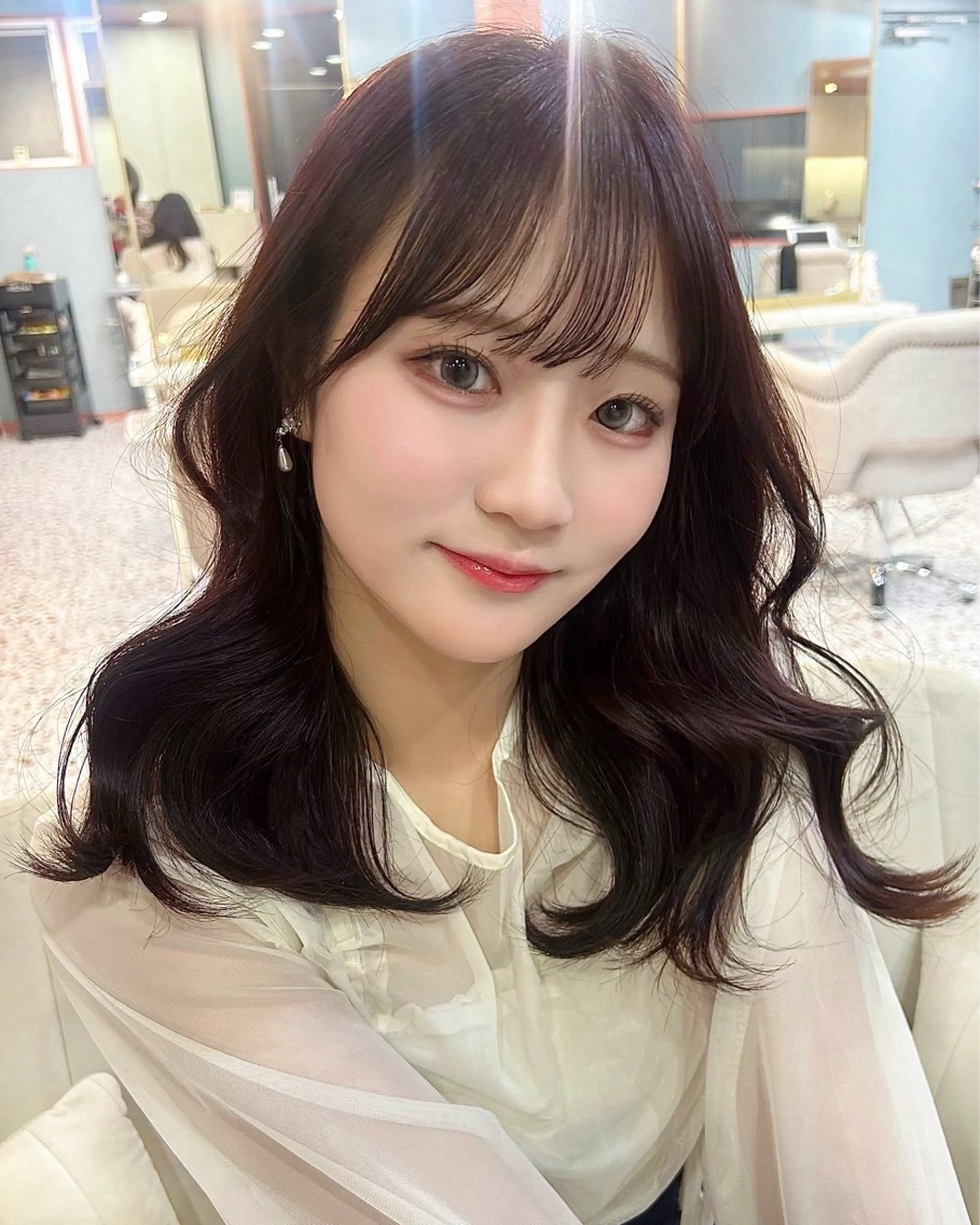 ロング 透明感カラー🫧 🎀美帆のヘアスタイル