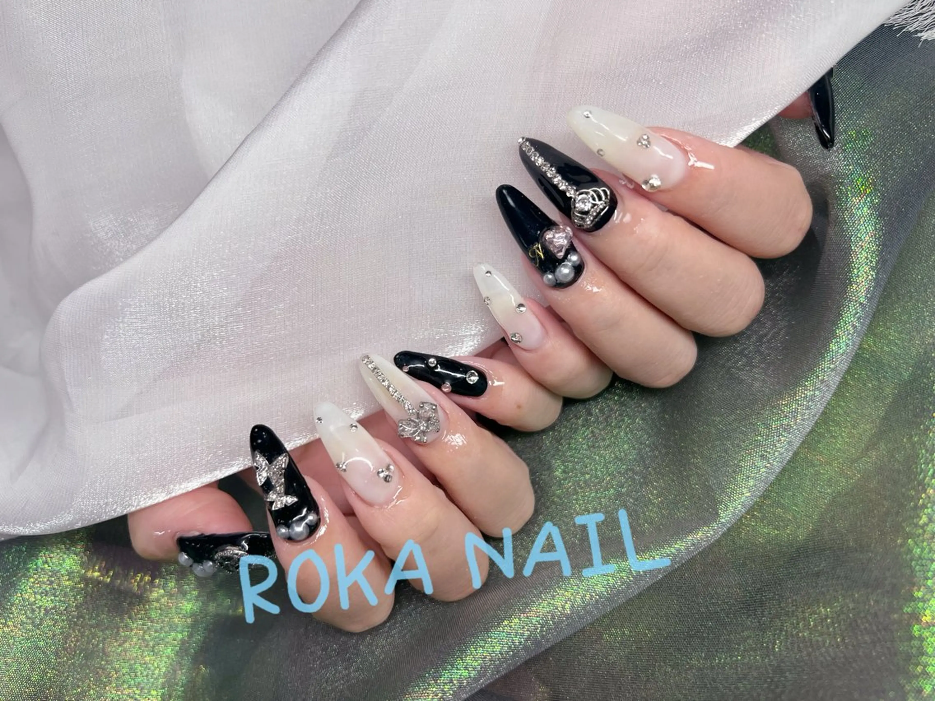 ネイル ハンドネイル 長さだし専門店 ROKANAILのネイルデザイン