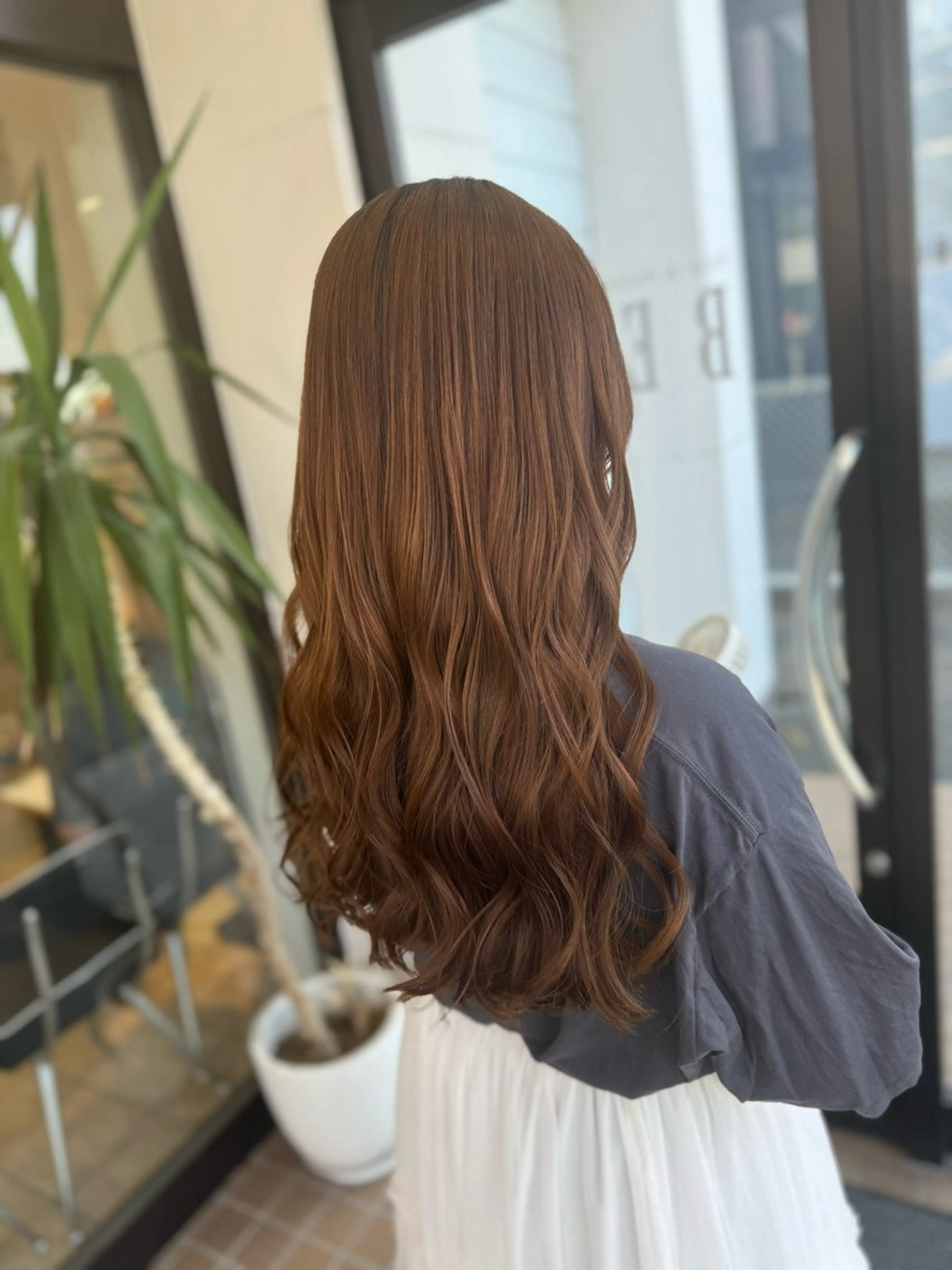 ロング カット ヘアカラー トリートメント 🇰🇷韓国風顔周り NANAMI🇰🇷のヘアスタイル