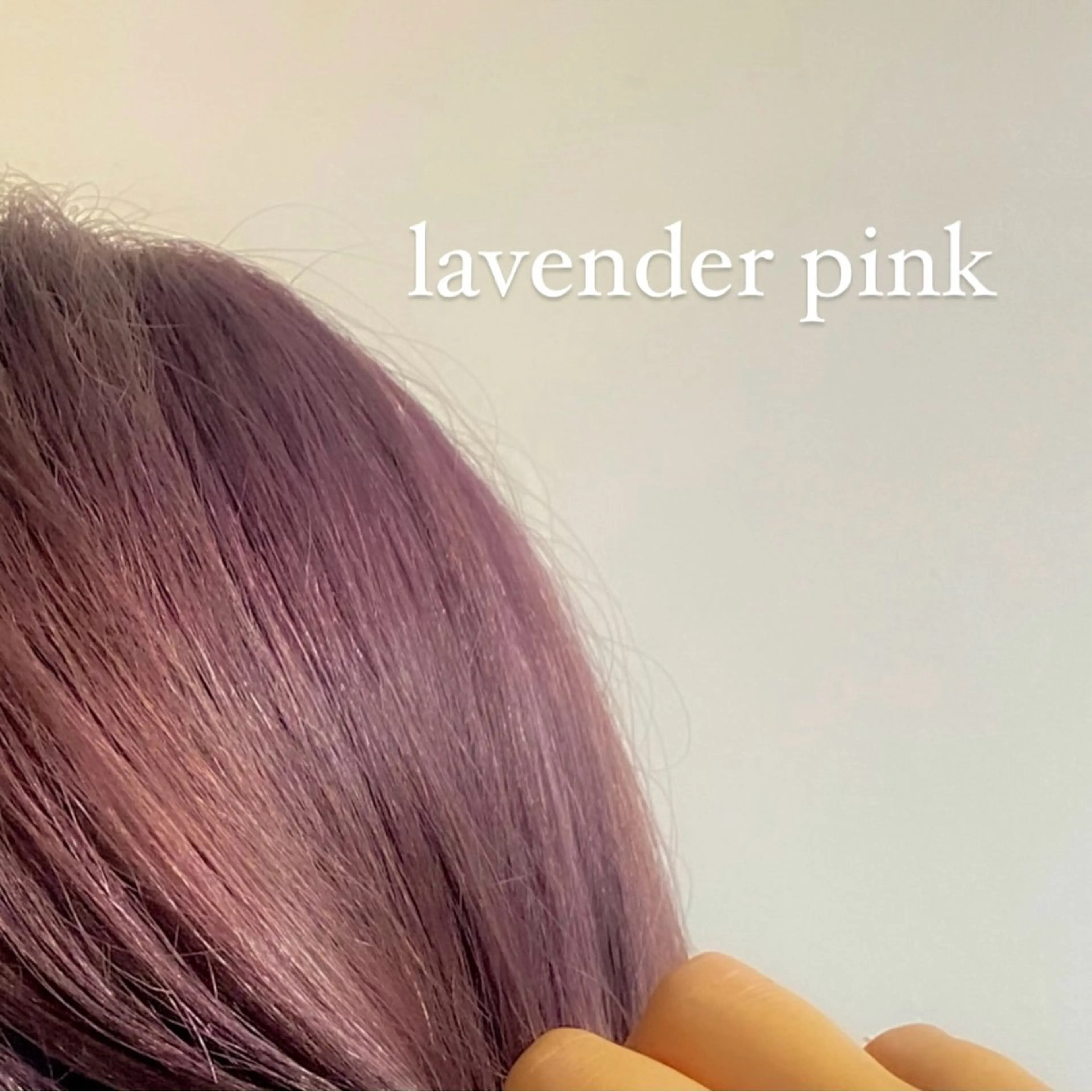 ミディアム カラー ラベンダーカラー ラベンダーピンク ピンクカラー Fuu.by lupine所属・5日空きあり 🌟misatoのヘアスタイル