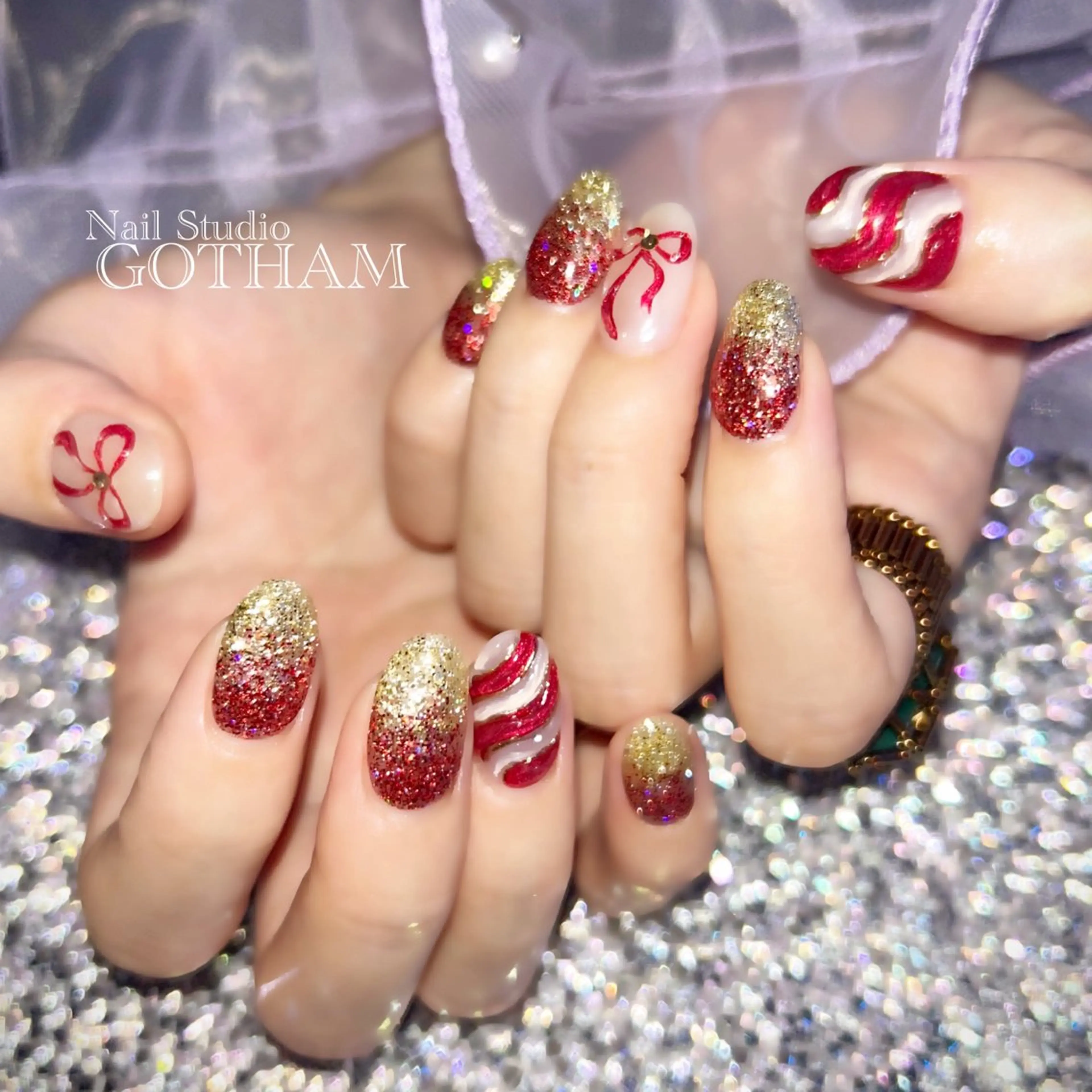 ネイル ハンドネイル Nail Studio GOTHAM所属・高円寺駅からすぐ🌈 ネイルGOTHAMのネイルデザイン