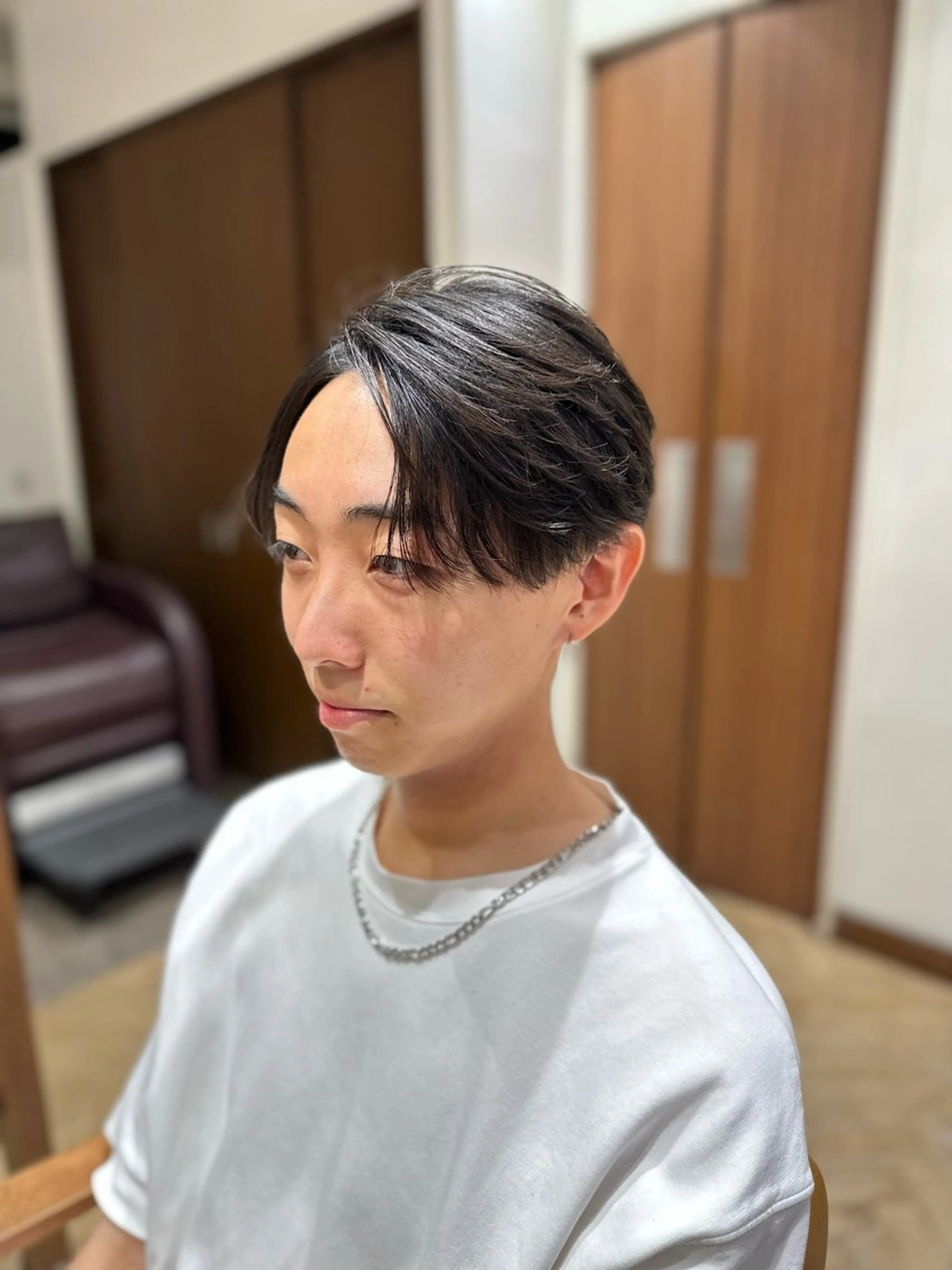 ショート メンズ カット メンズ特化/フェザー パーマ  和哉のヘアスタイル