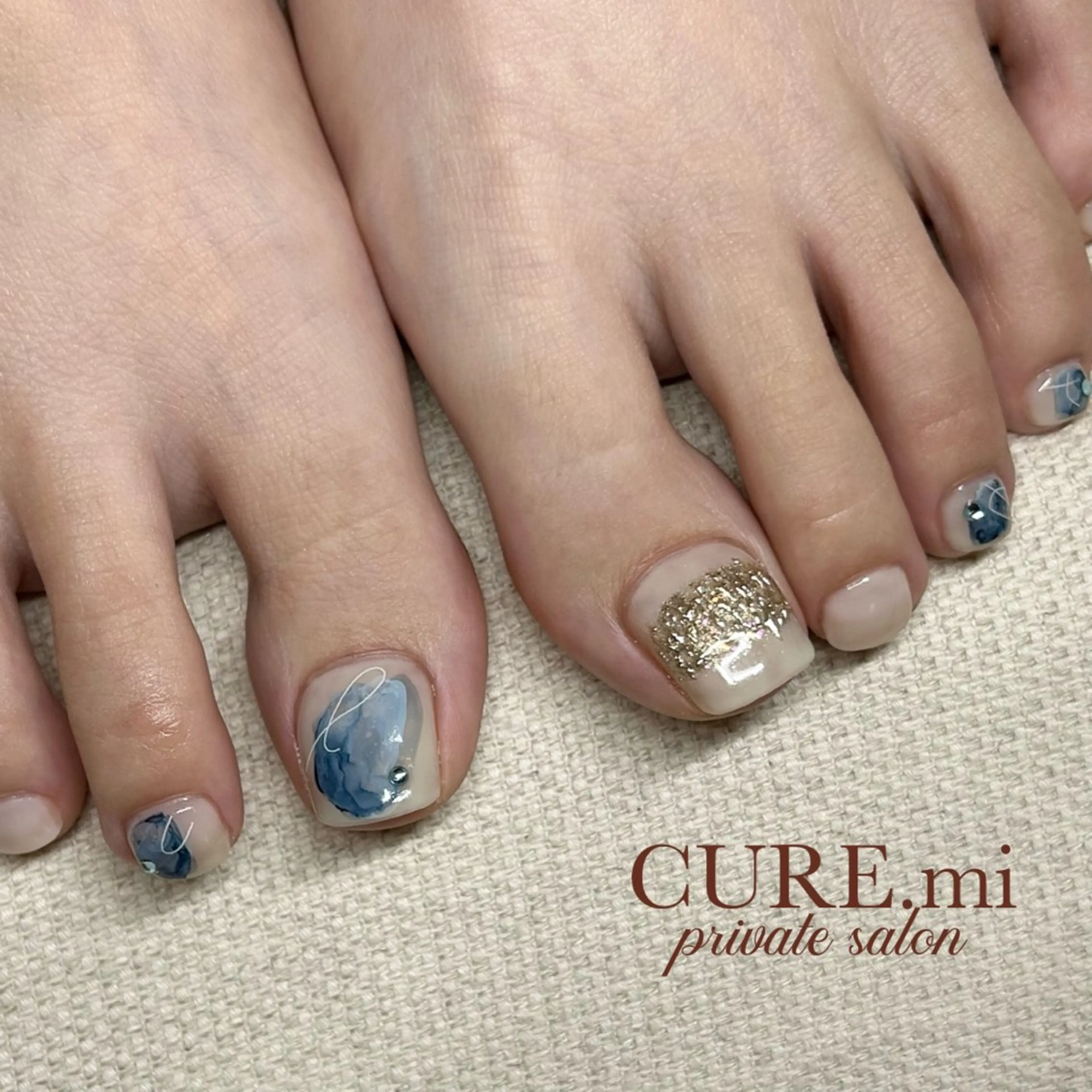 ネイル フットネイル CURE.mi所属・伊藤 美香のネイルデザイン