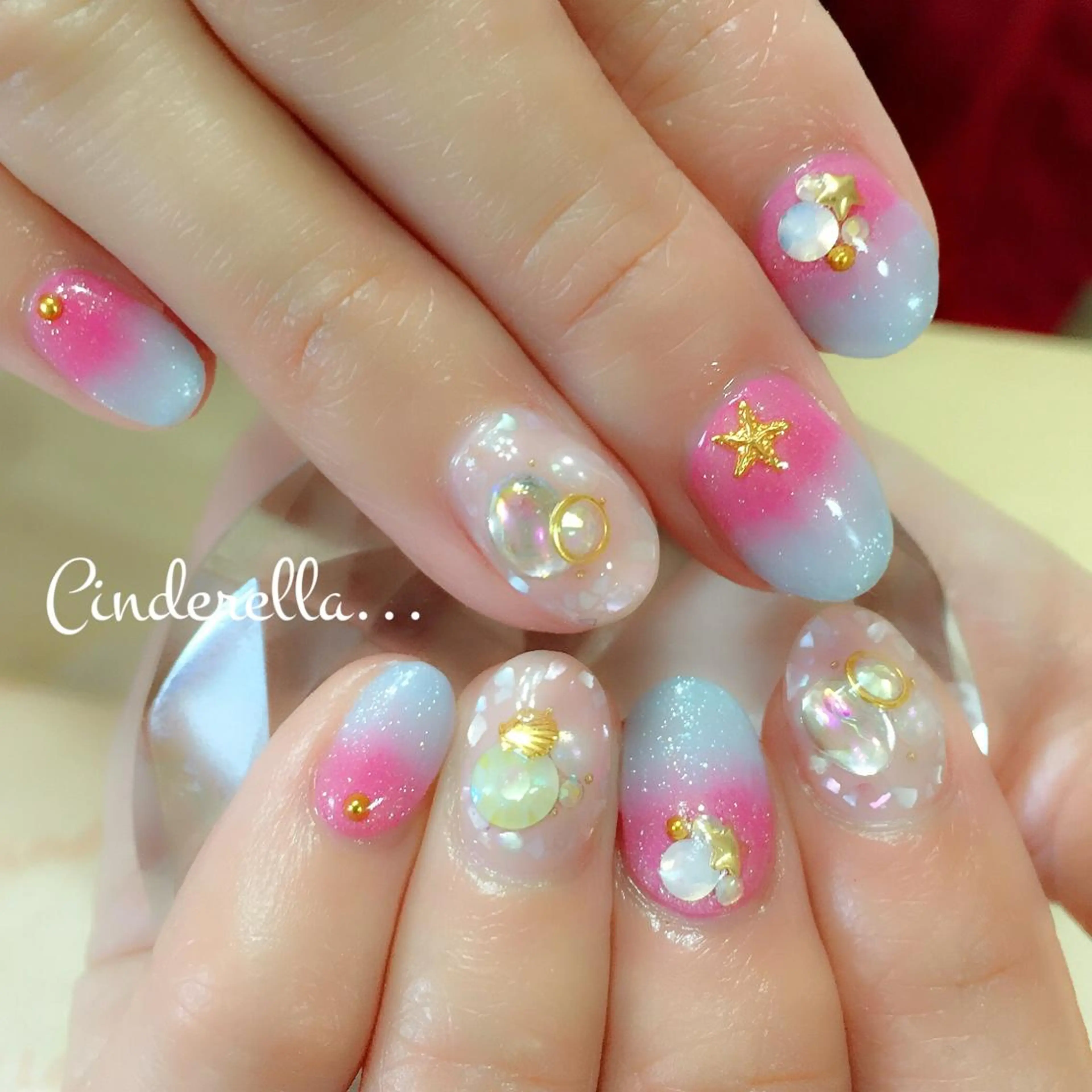 ネイル 夏ネイル Nailroom. Cinderellaのネイルデザイン