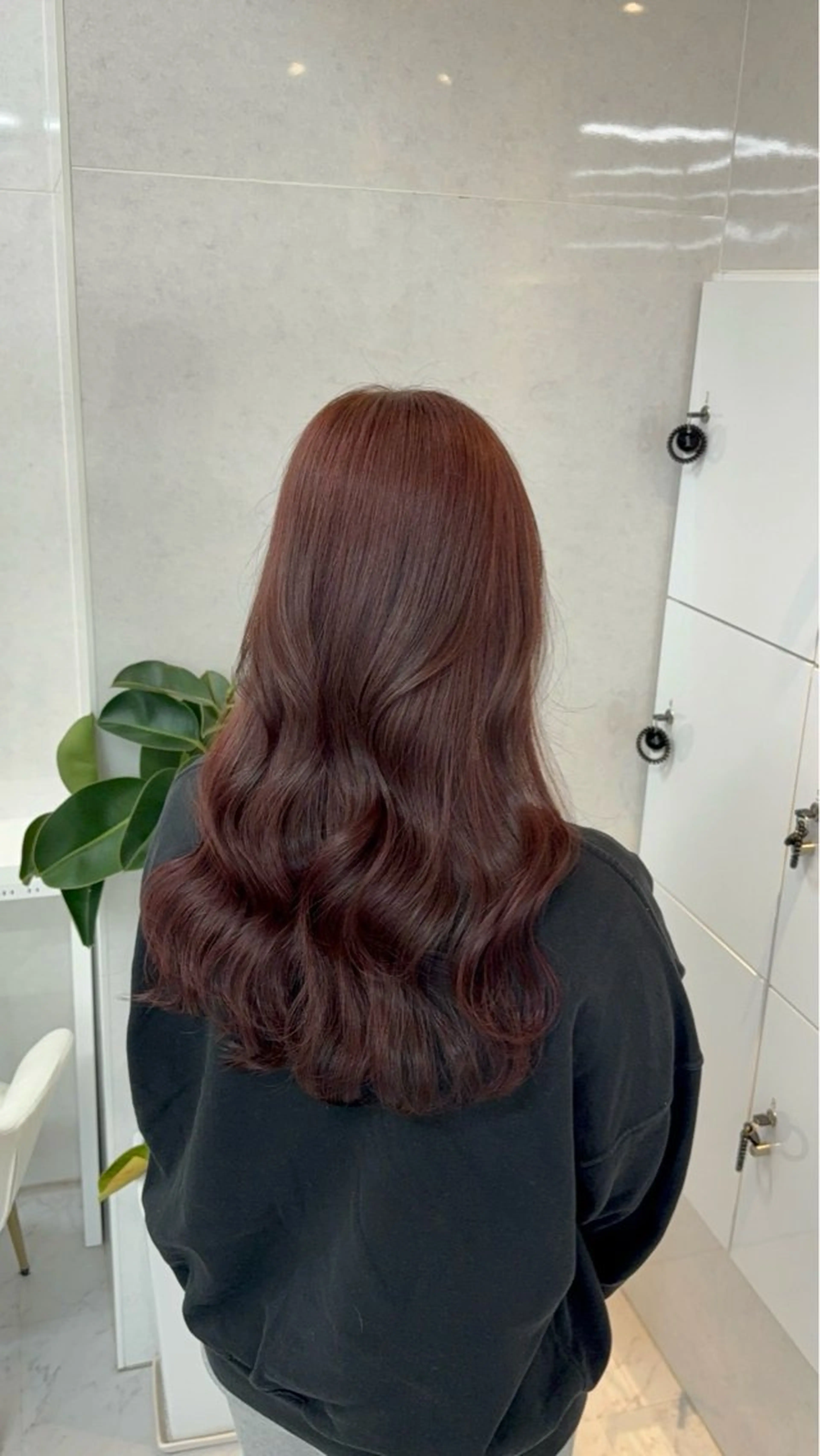 ロング ヘアカラー トリートメント 【ALEAP】 coconaのヘアスタイル