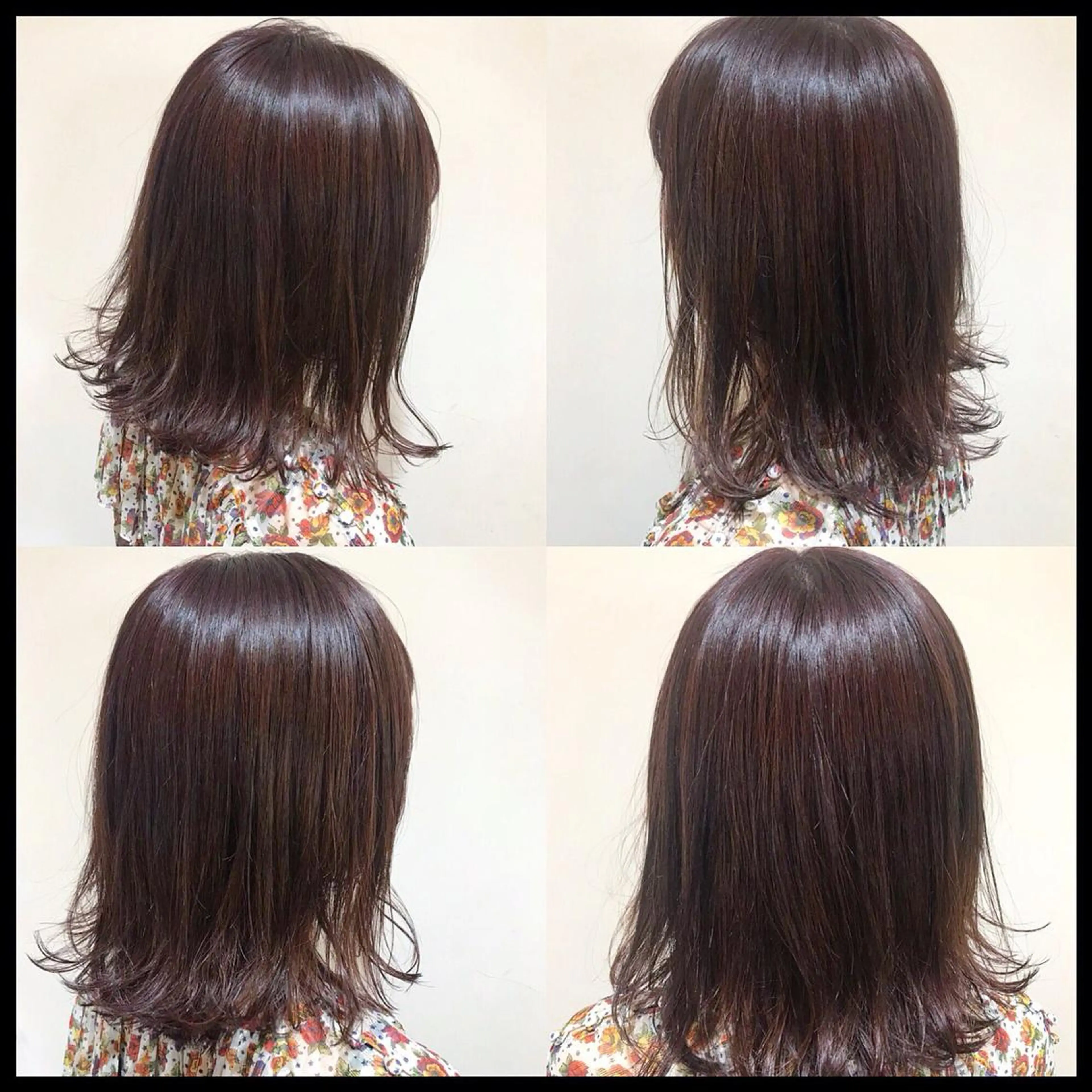 ミディアム カラー ブリーチ デザインカラー ヘアカラー 西村　弘輝 ナチュラル/インナーのヘアスタイル