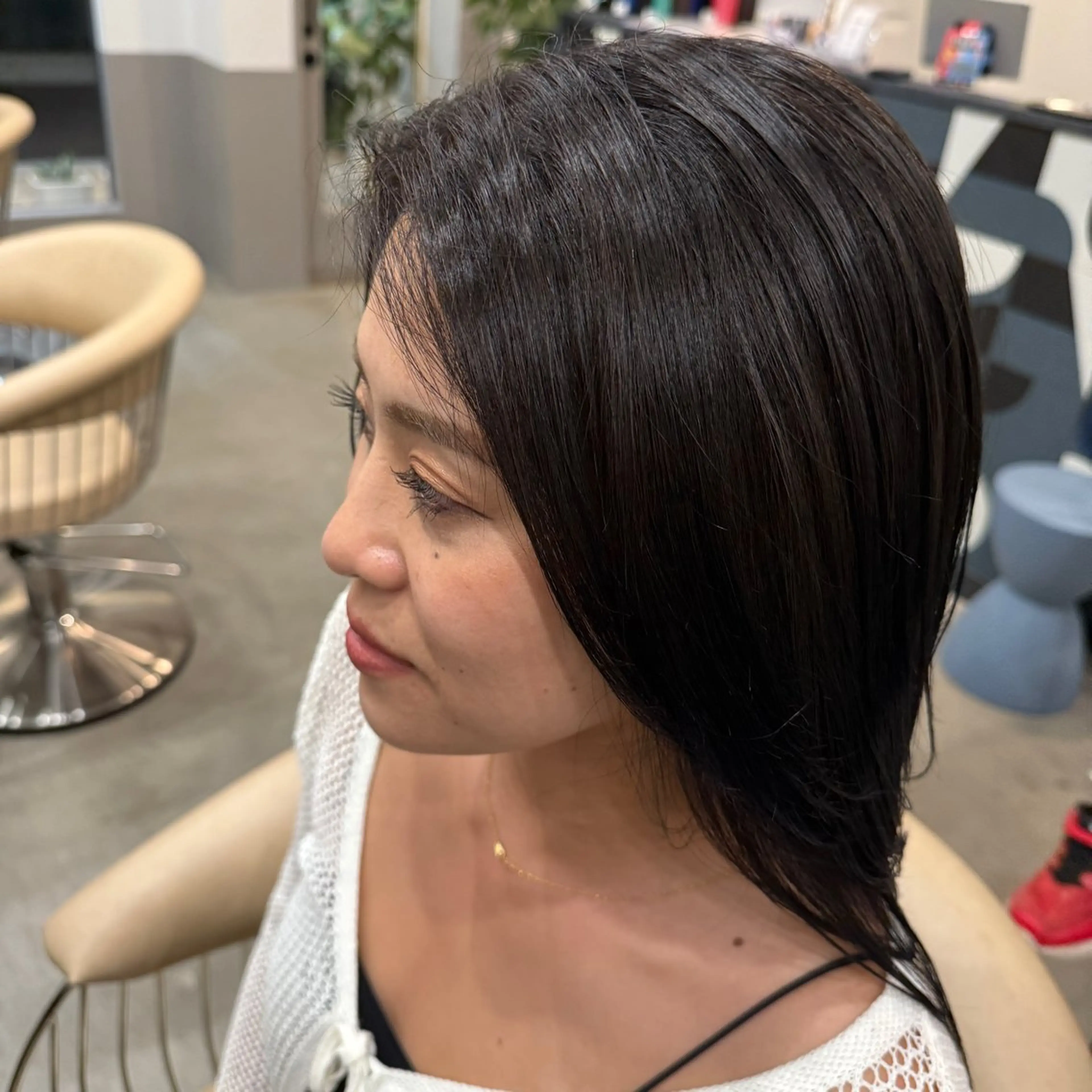 ミディアム カラー dog star加藤 翔太のヘアスタイル