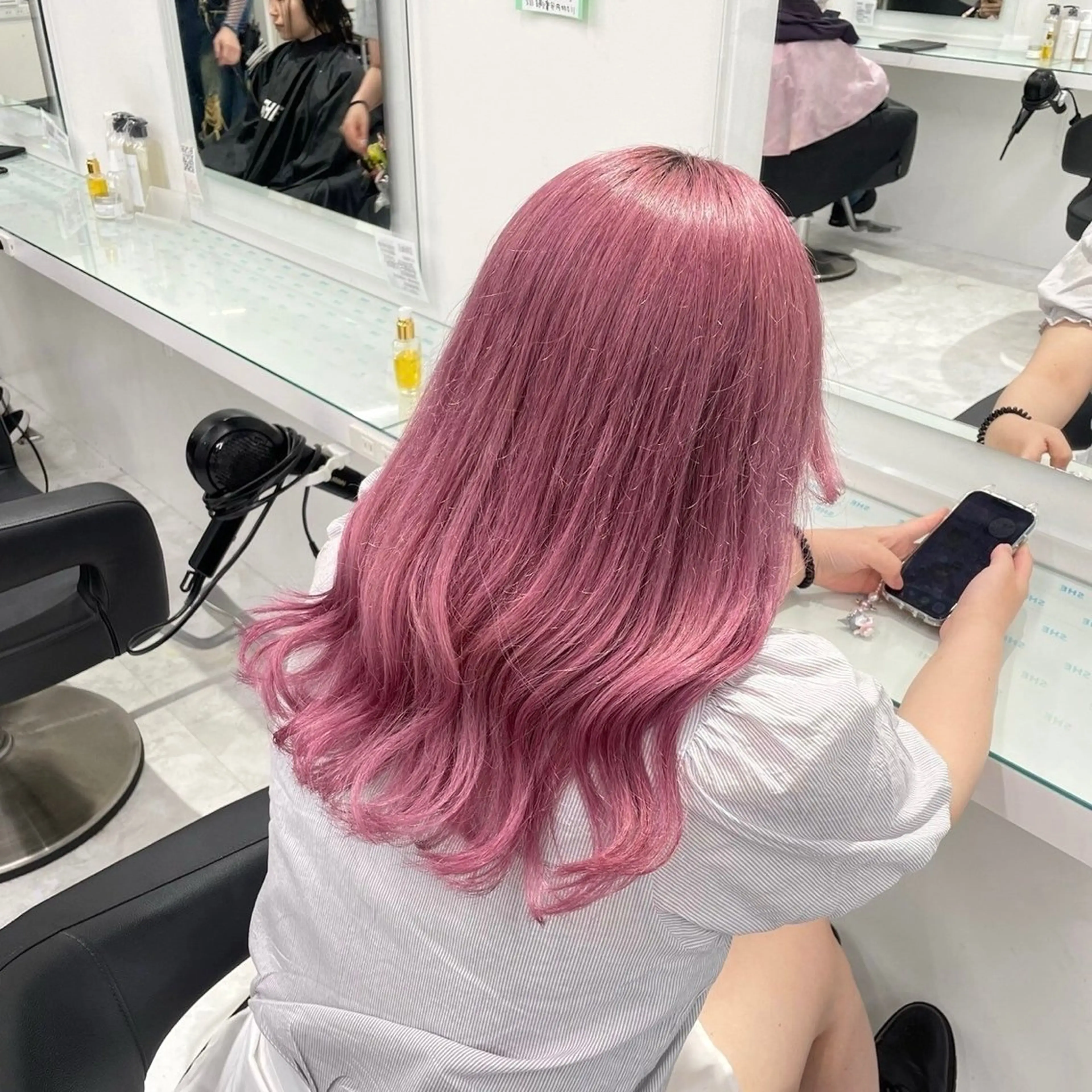 カラー ヘアカラー akari🎀🤍 ガーリーstyleのヘアスタイル