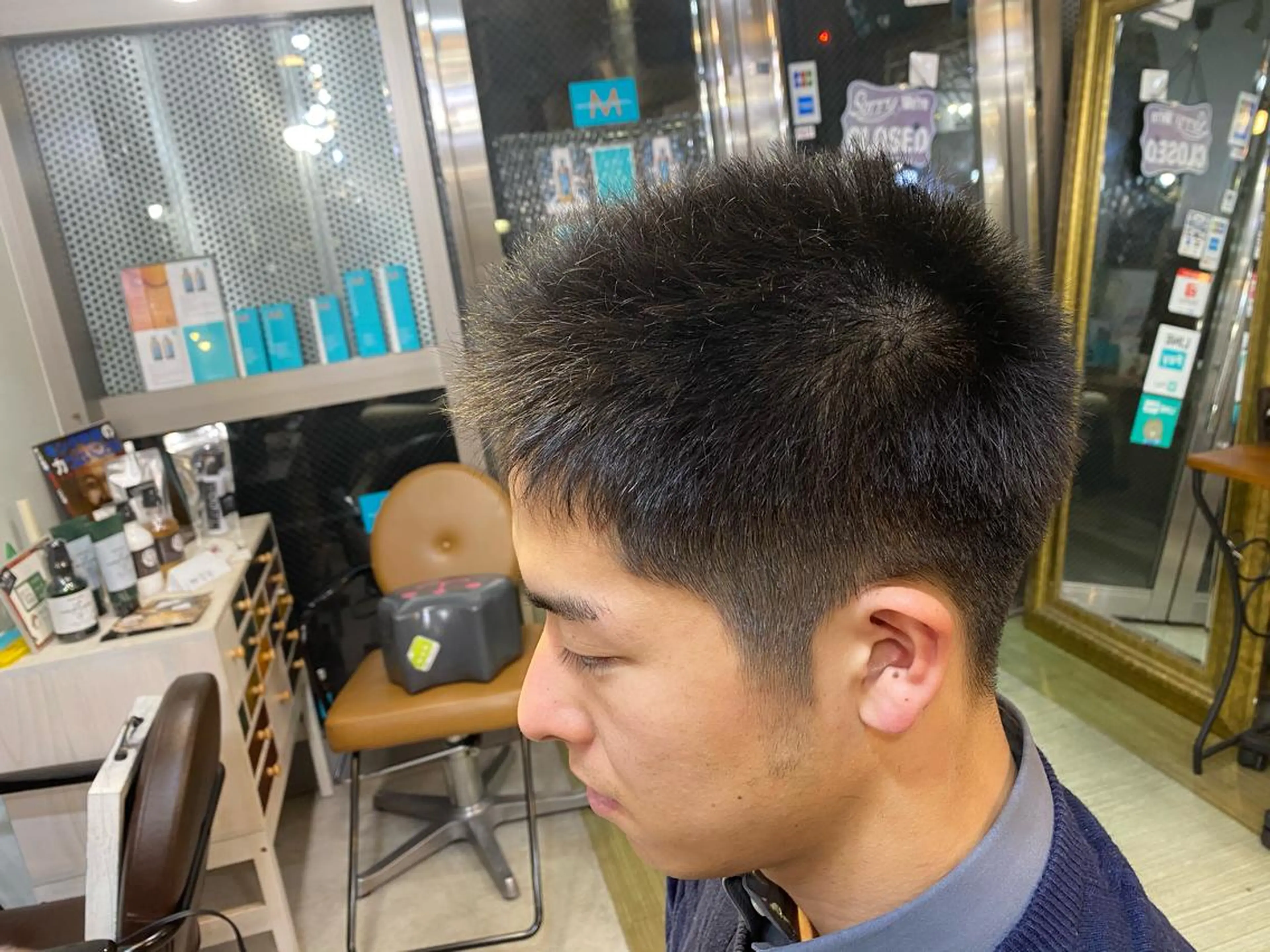 ショート メンズ 刈り上げ sora所属・廣瀬 瞳のヘアスタイル