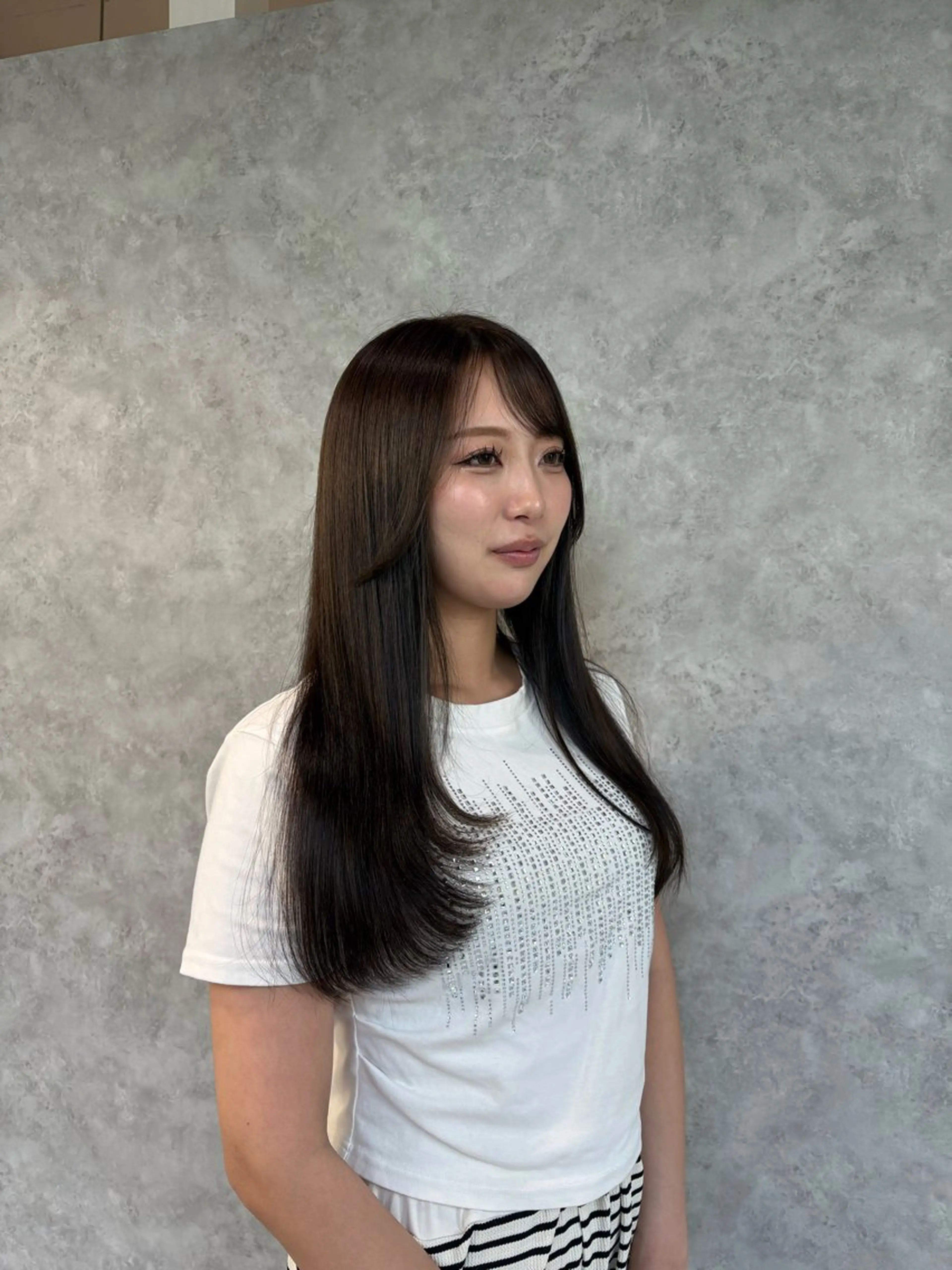 ロング ヘアカラー トリートメント Aura 髪質改善＆韓国レイヤー所属・あい❤︎ /髪質改善/艶カラーのヘアスタイル