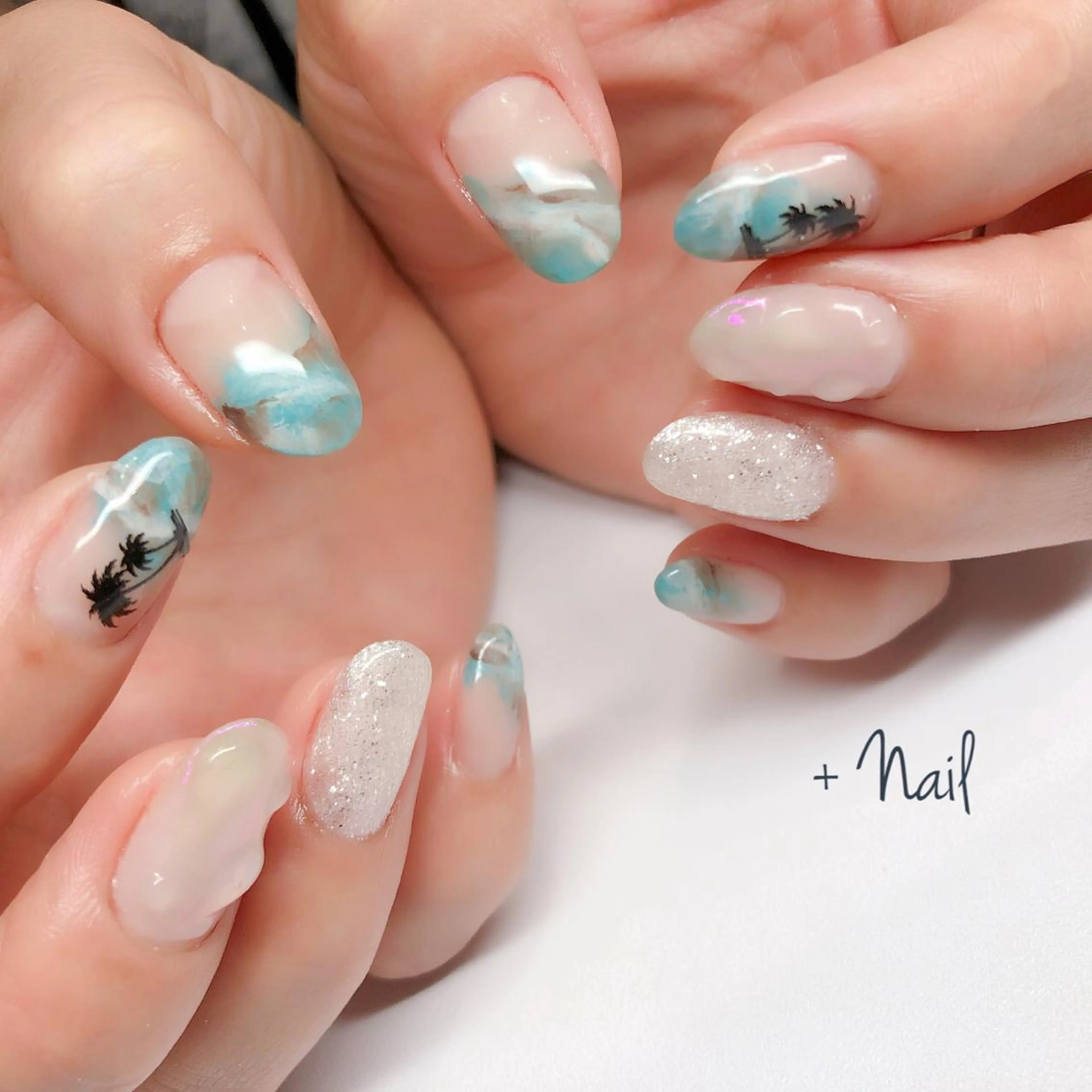 ネイル Aim* 深爪・自爪育成専門店のネイルデザイン