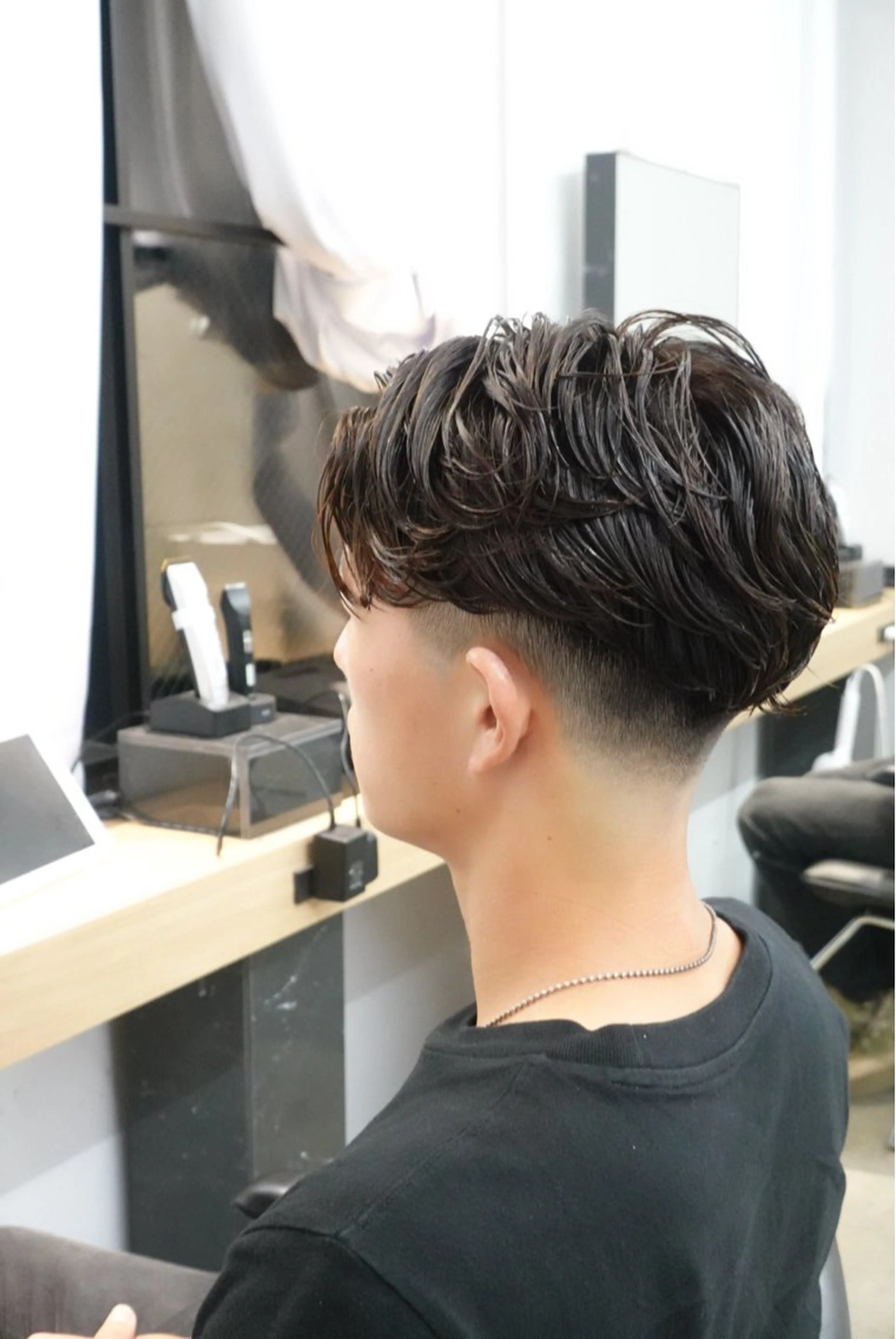 メンズ 🔥フェードパーマ NO.1/LEO🔥のヘアスタイル