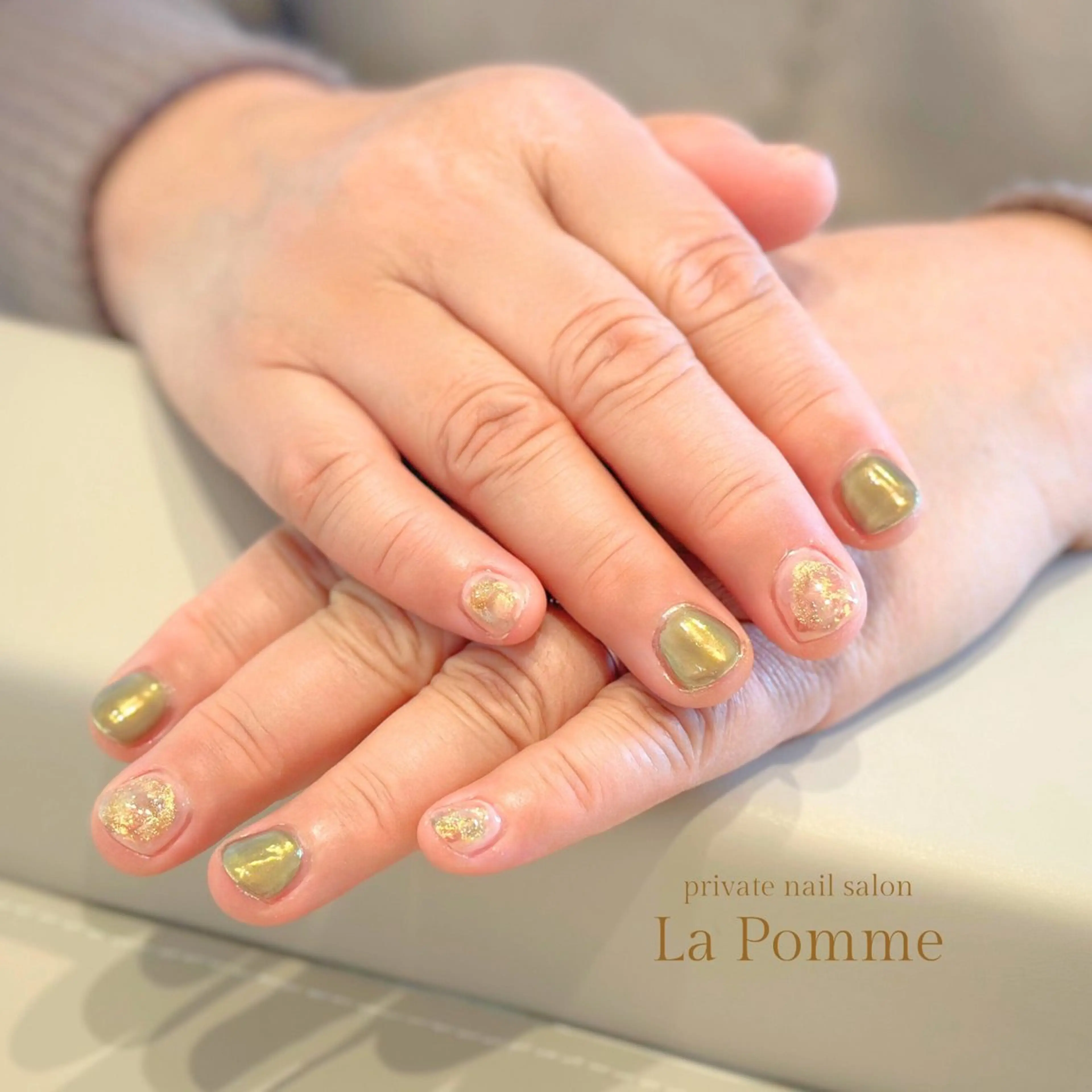 ネイル ハンドネイル nail salon La Pommeのネイルデザイン