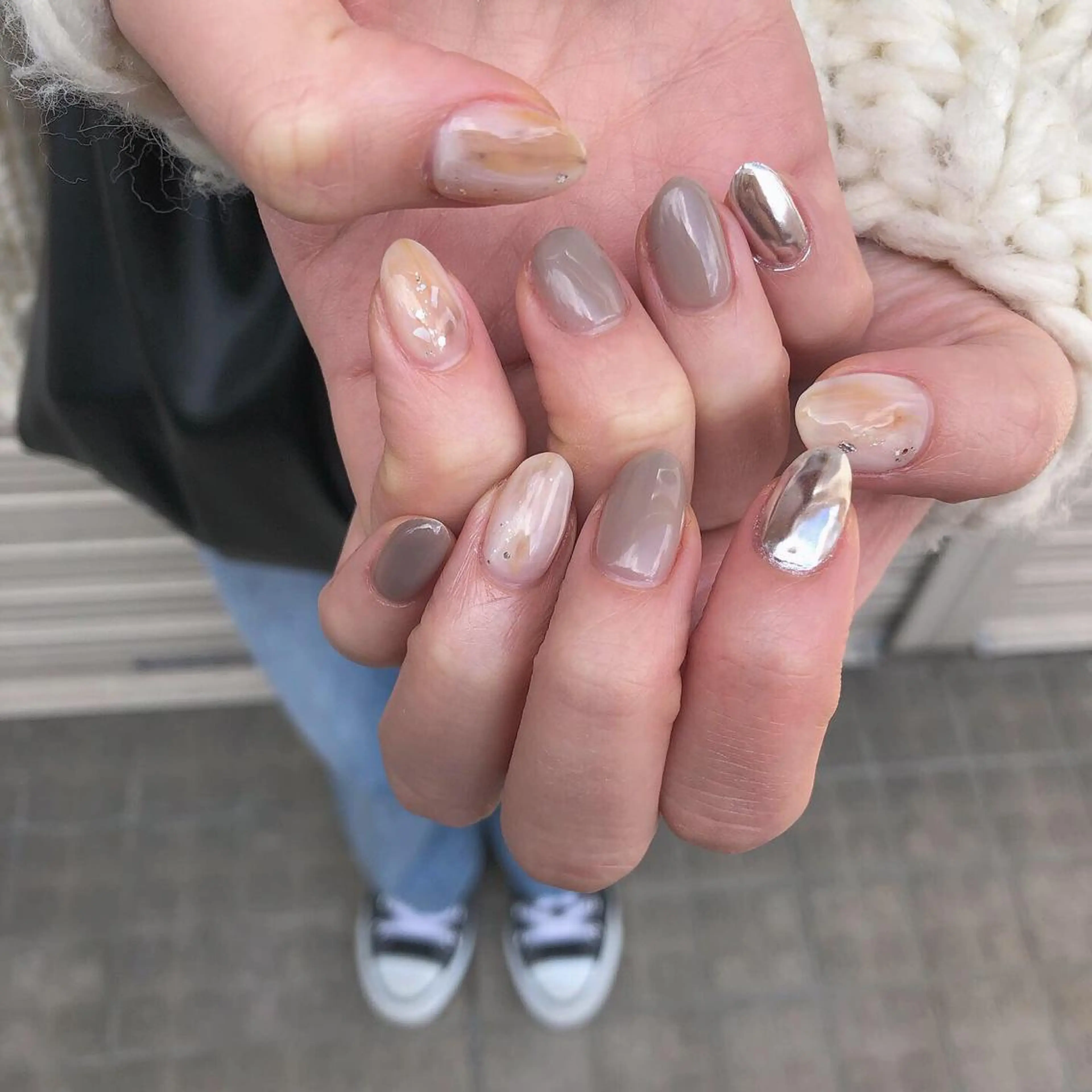 ネイル ニュアンスネイル granveil所属・nail salon granveilのネイルデザイン