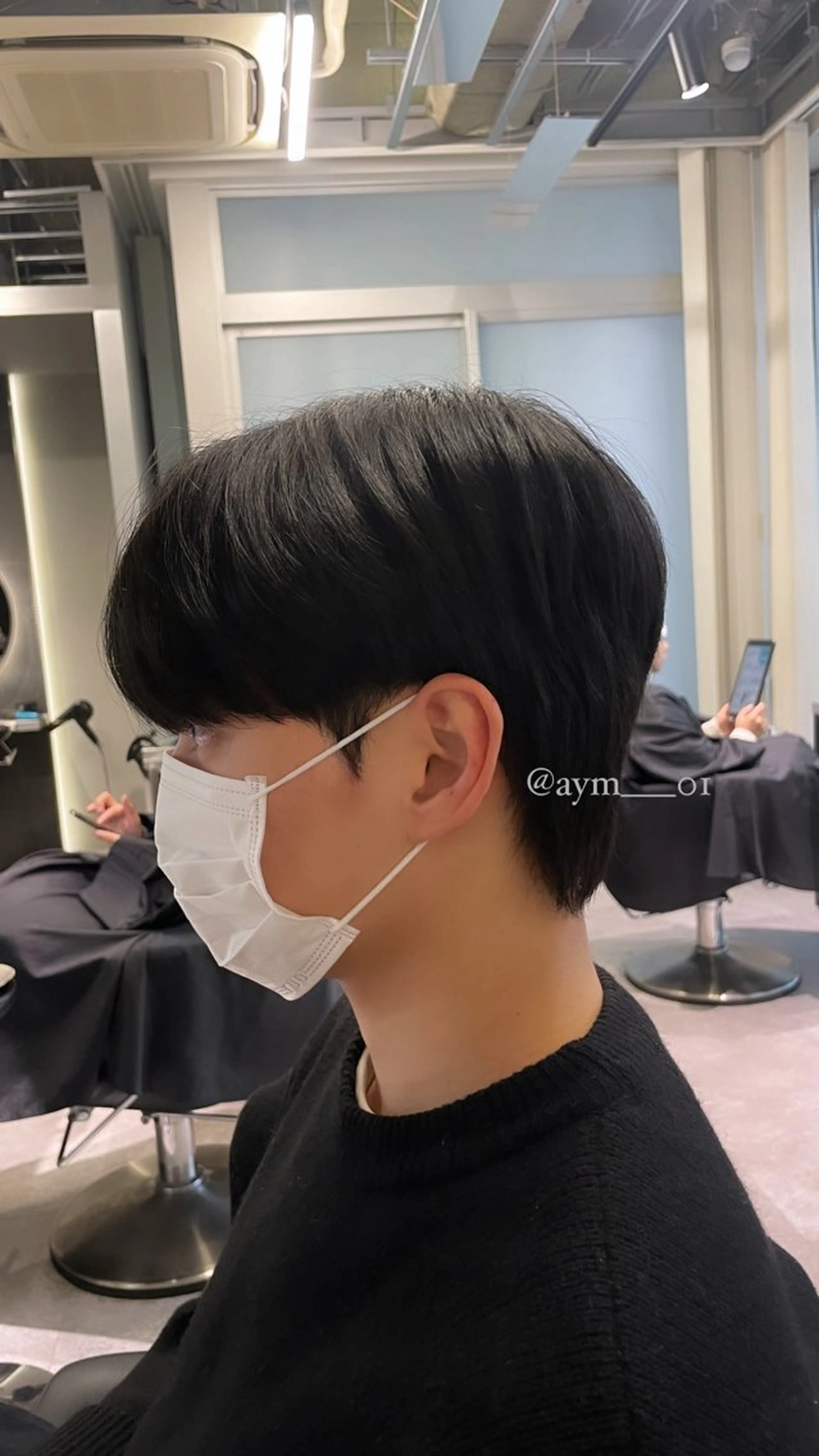 ショート メンズ 韓国ヘア AYUMIのヘアスタイル