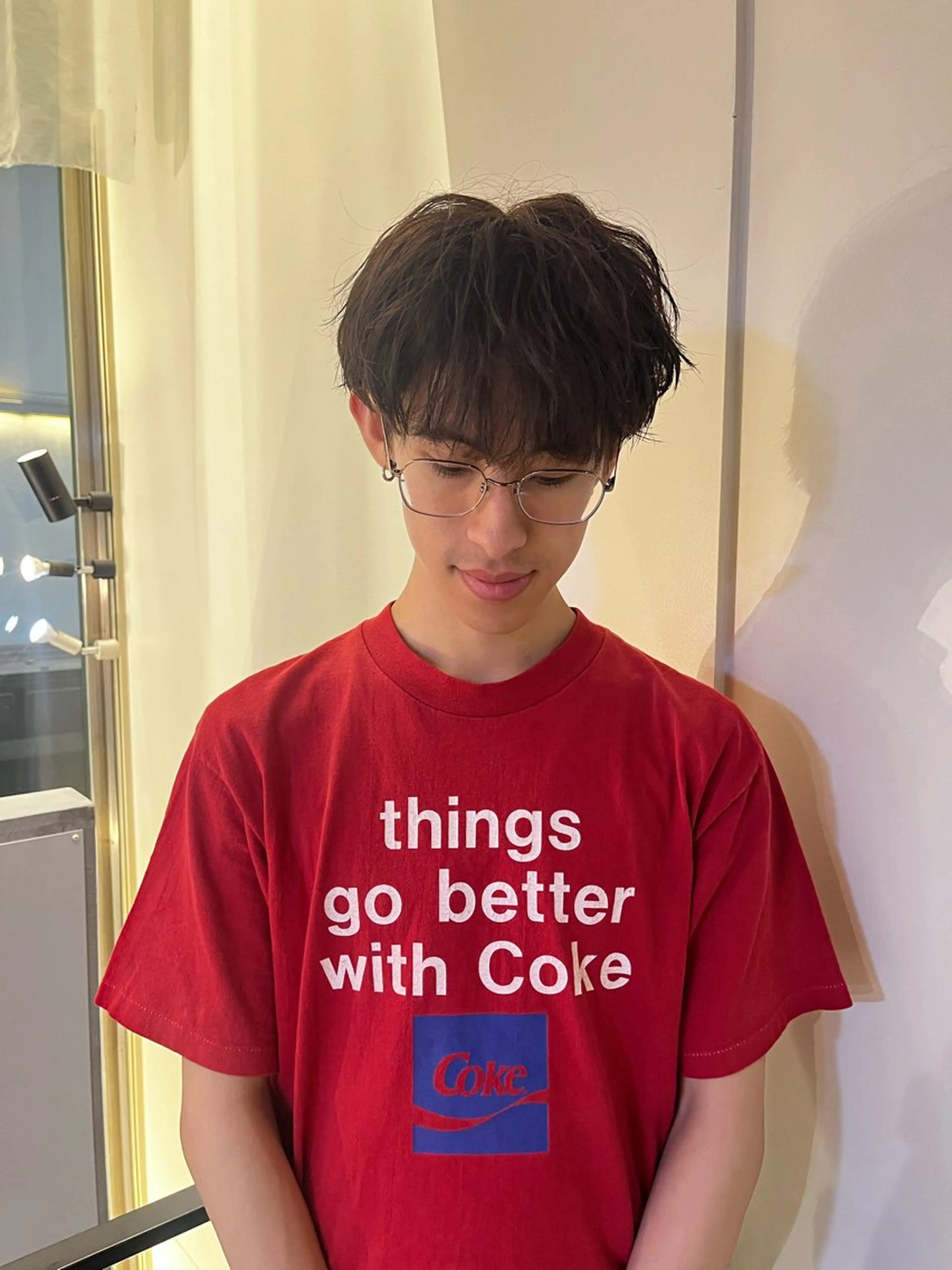 カラー メンズ ブラウンカラー ダークブラウン ヘアカラー 友輝 /札幌美容師のヘアスタイル