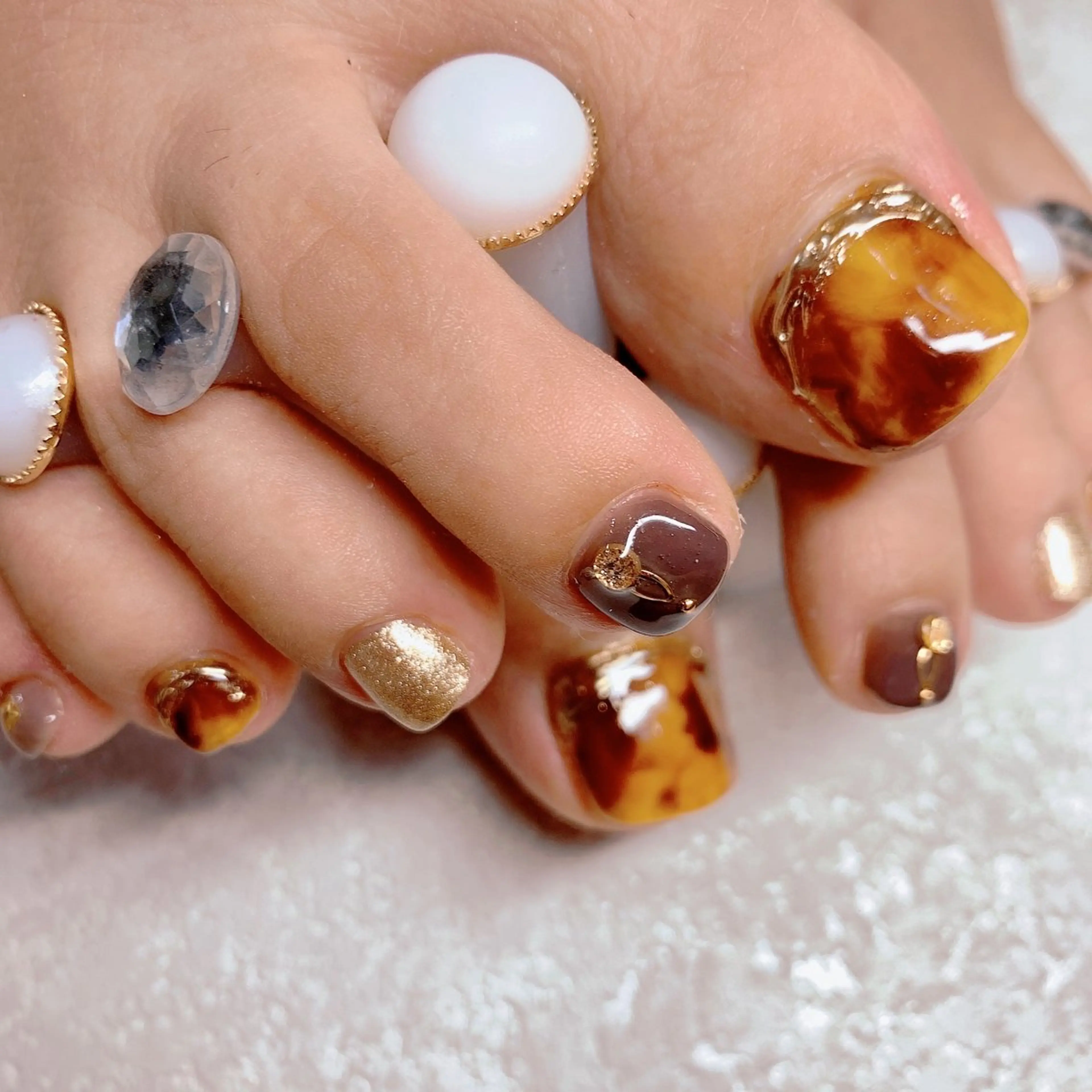 ネイル フットネイル Onason NailSalonのネイルデザイン