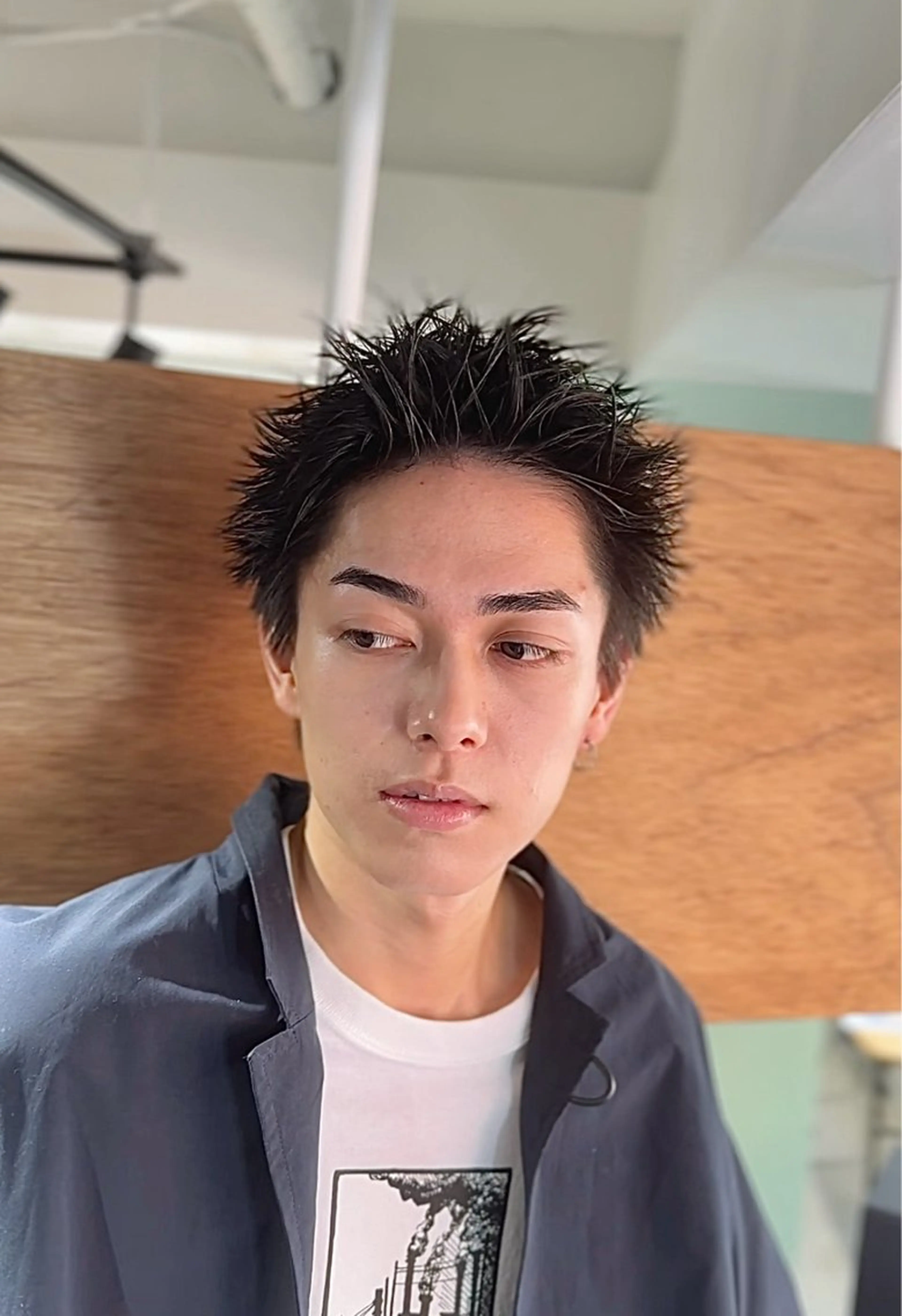 ショート パーマ メンズ 横浜 /シャドウ/ツイスパのヘアスタイル