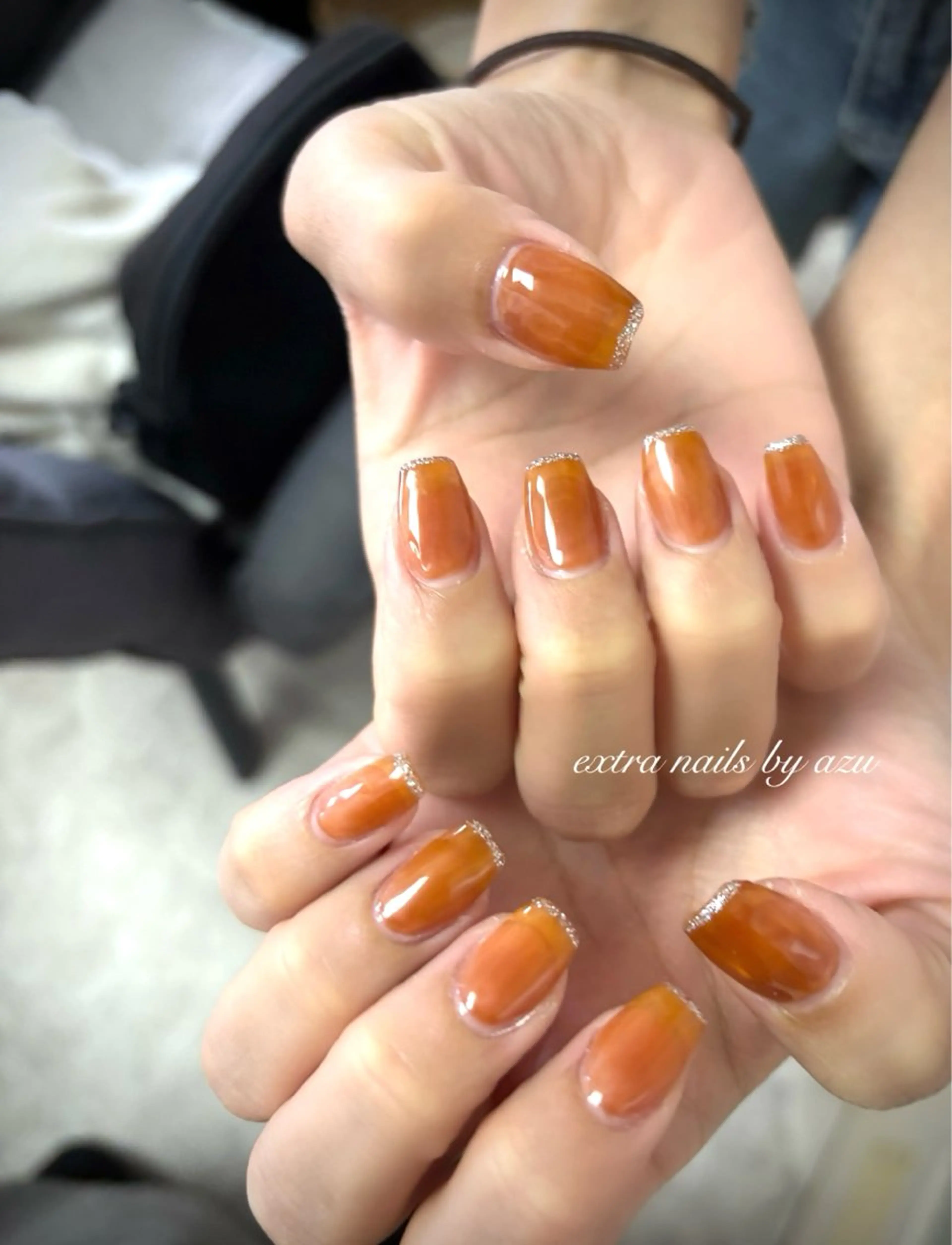 ネイル ハンドネイル extranails /wax　azuのネイルデザイン