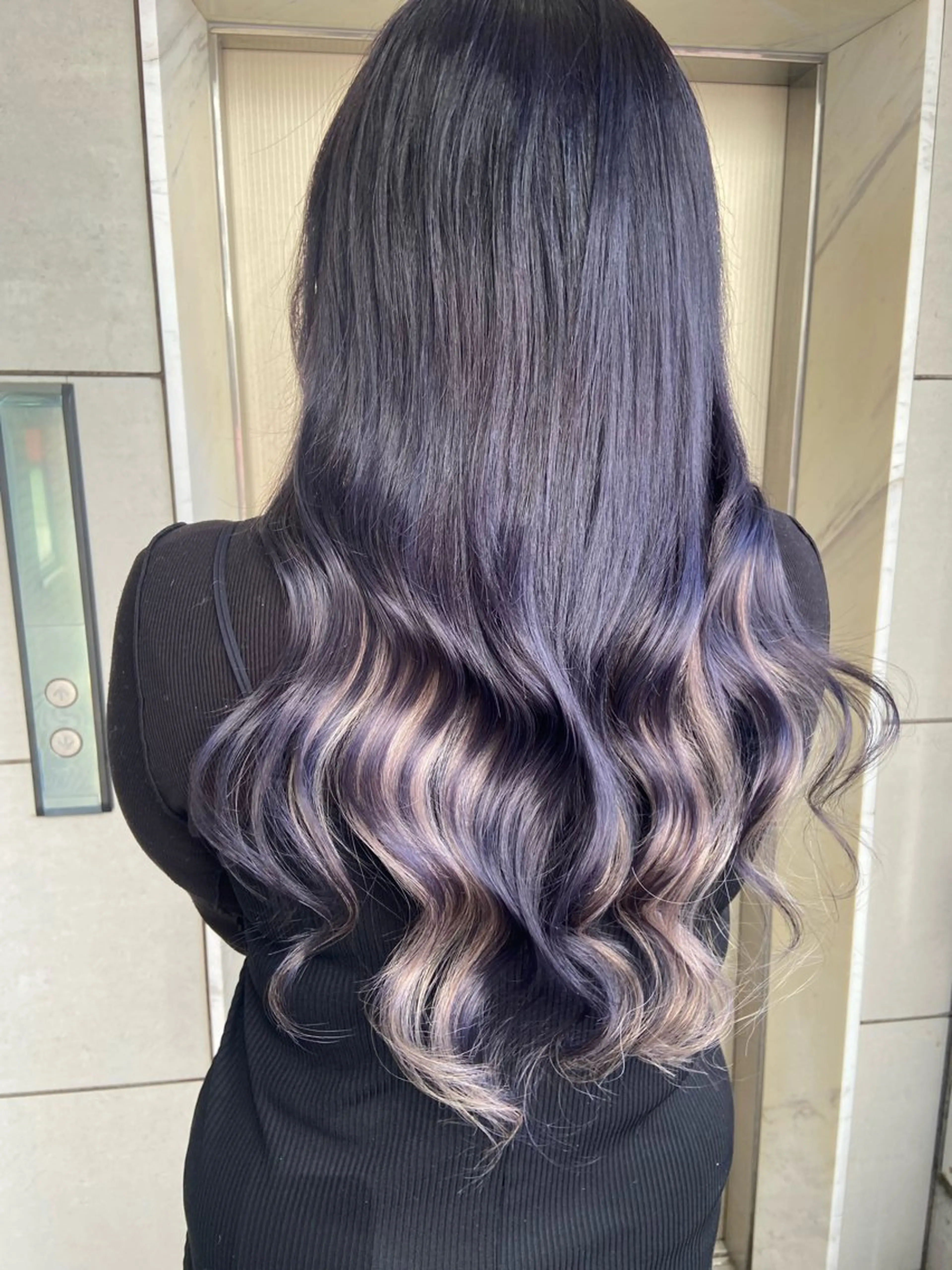 ロング カラー プルエクステ エクステ ヘアカラー エクステ 🧸プルエクステ❤︎ ネイルKAO🧸のヘアスタイル