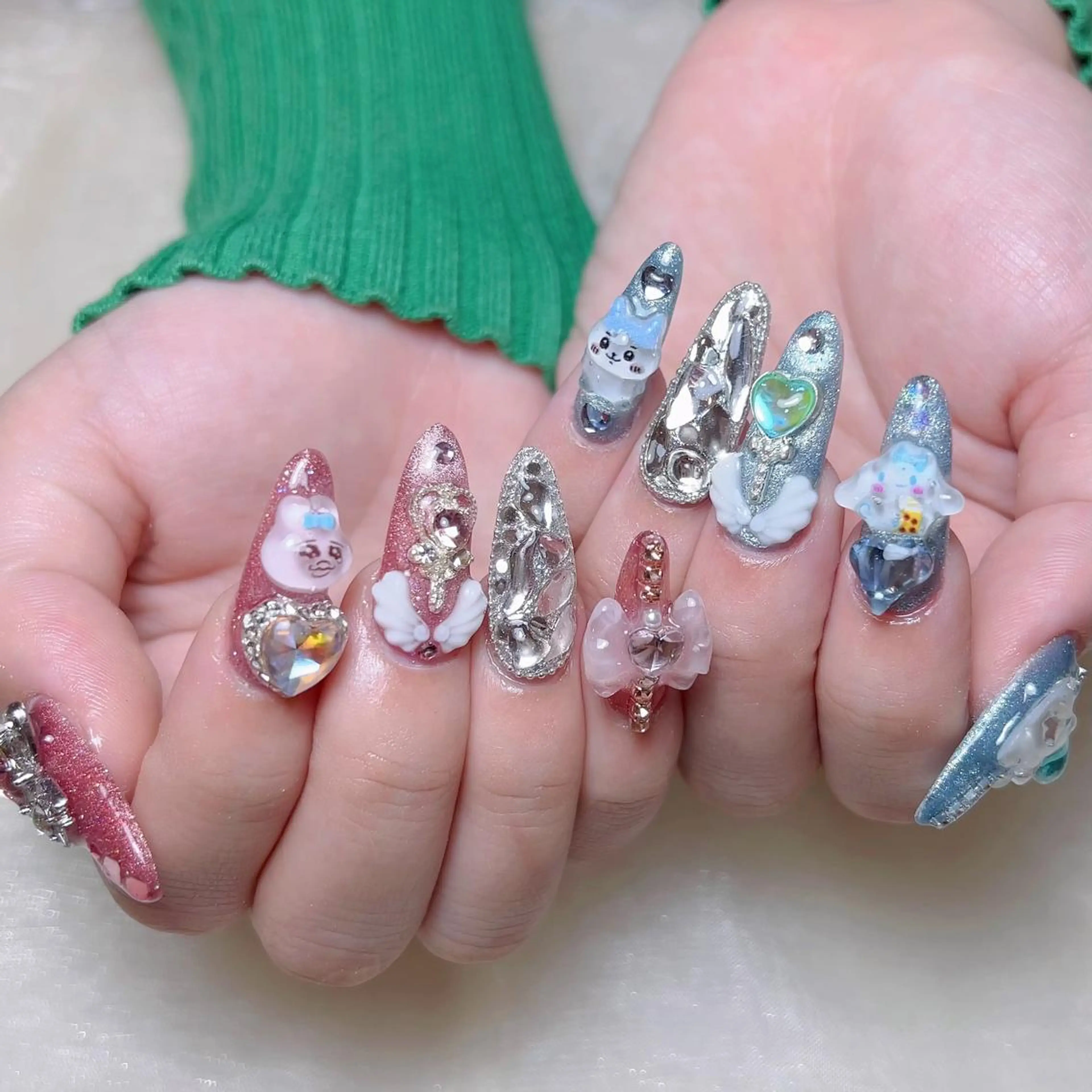 ネイル ハンドネイル NAILサロン 木にいるのネイルデザイン