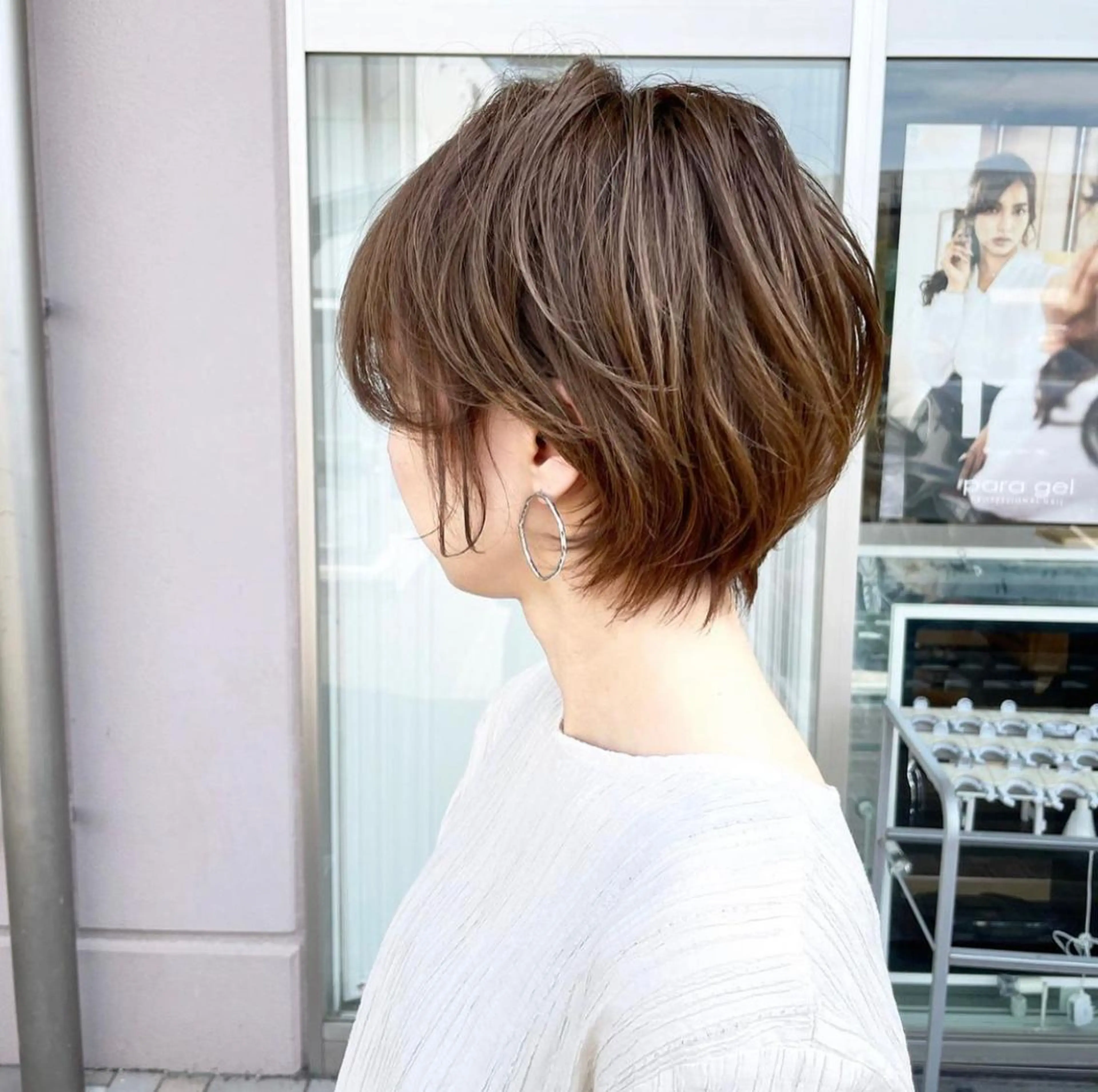 ショート カラー カット ヘアカラー le. pidorgeのヘアスタイル
