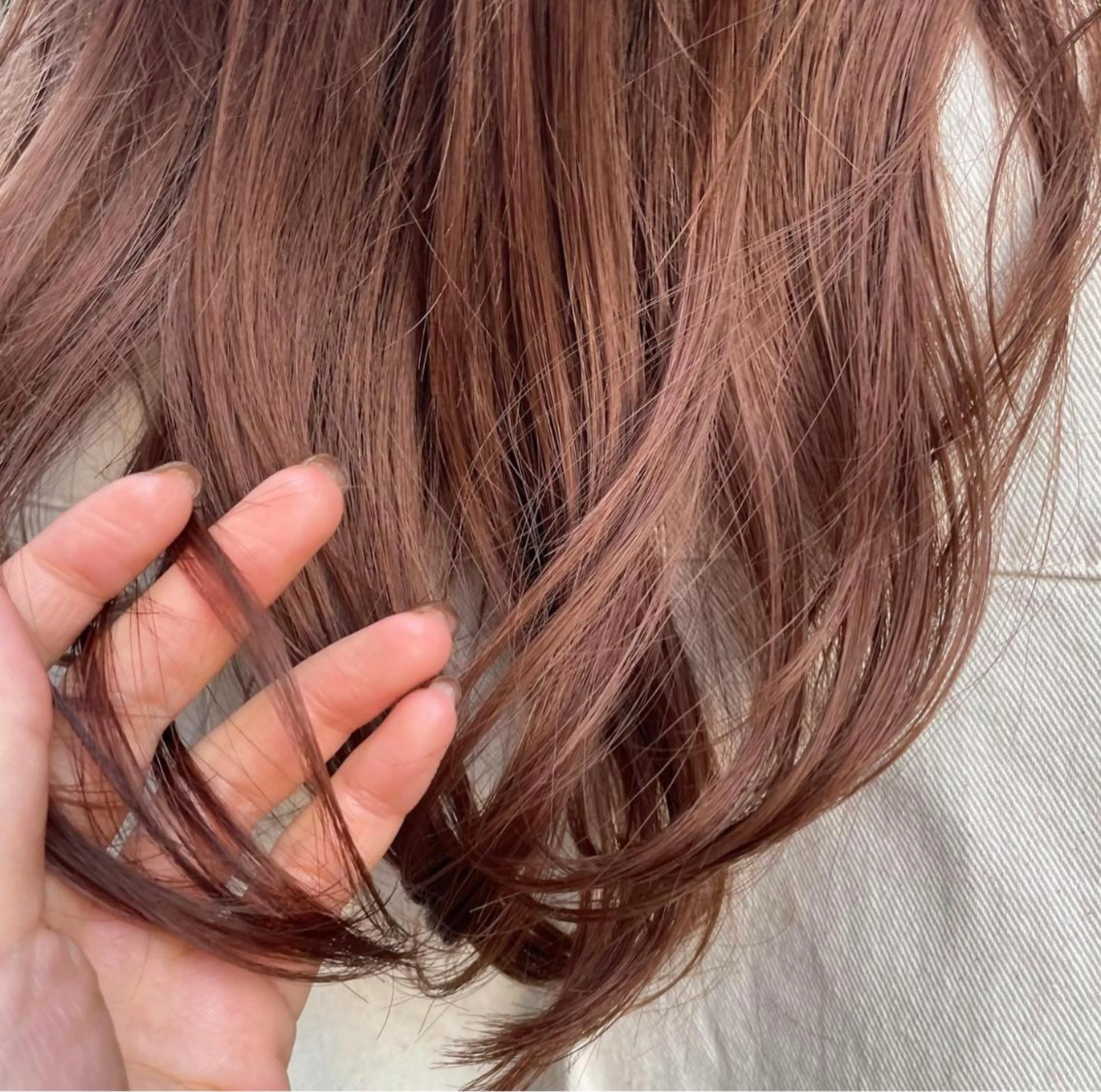ロング MUKU所属・fuka モデル募集のヘアスタイル