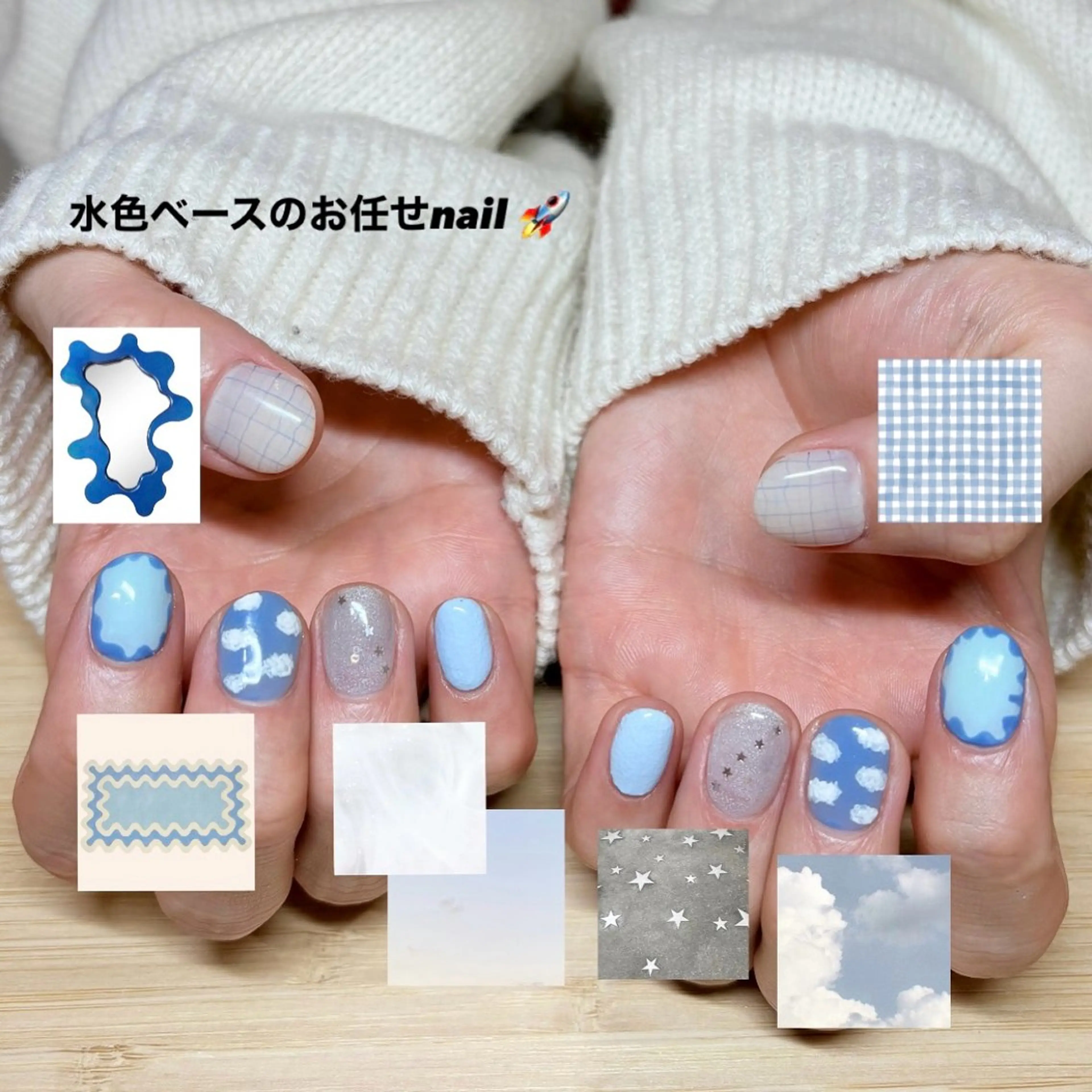 ネイル ハンドネイル she saw me / shokoのネイルデザイン