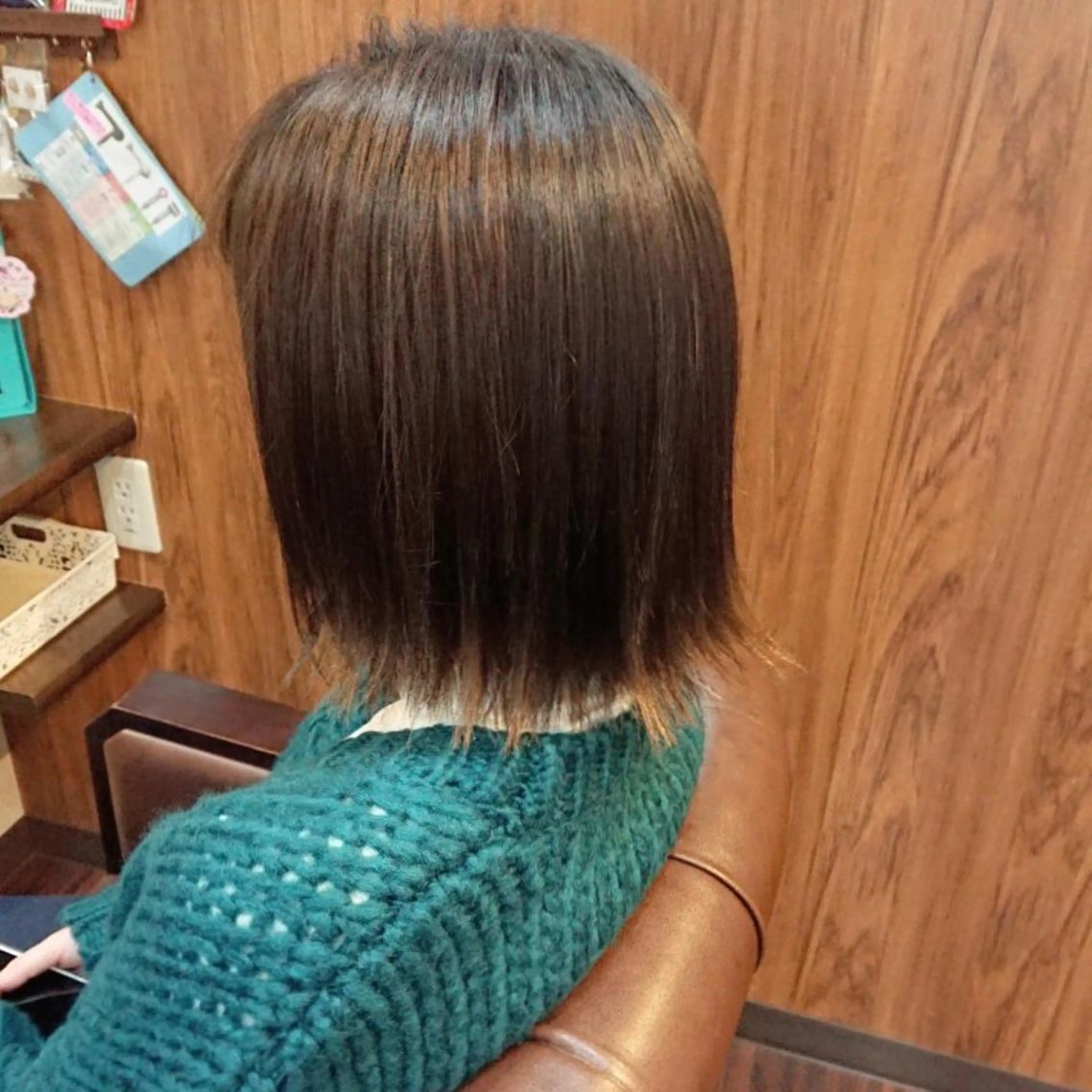 ショート カラー ヘアカラー トリートメント 美髪 カラーリストのヘアスタイル