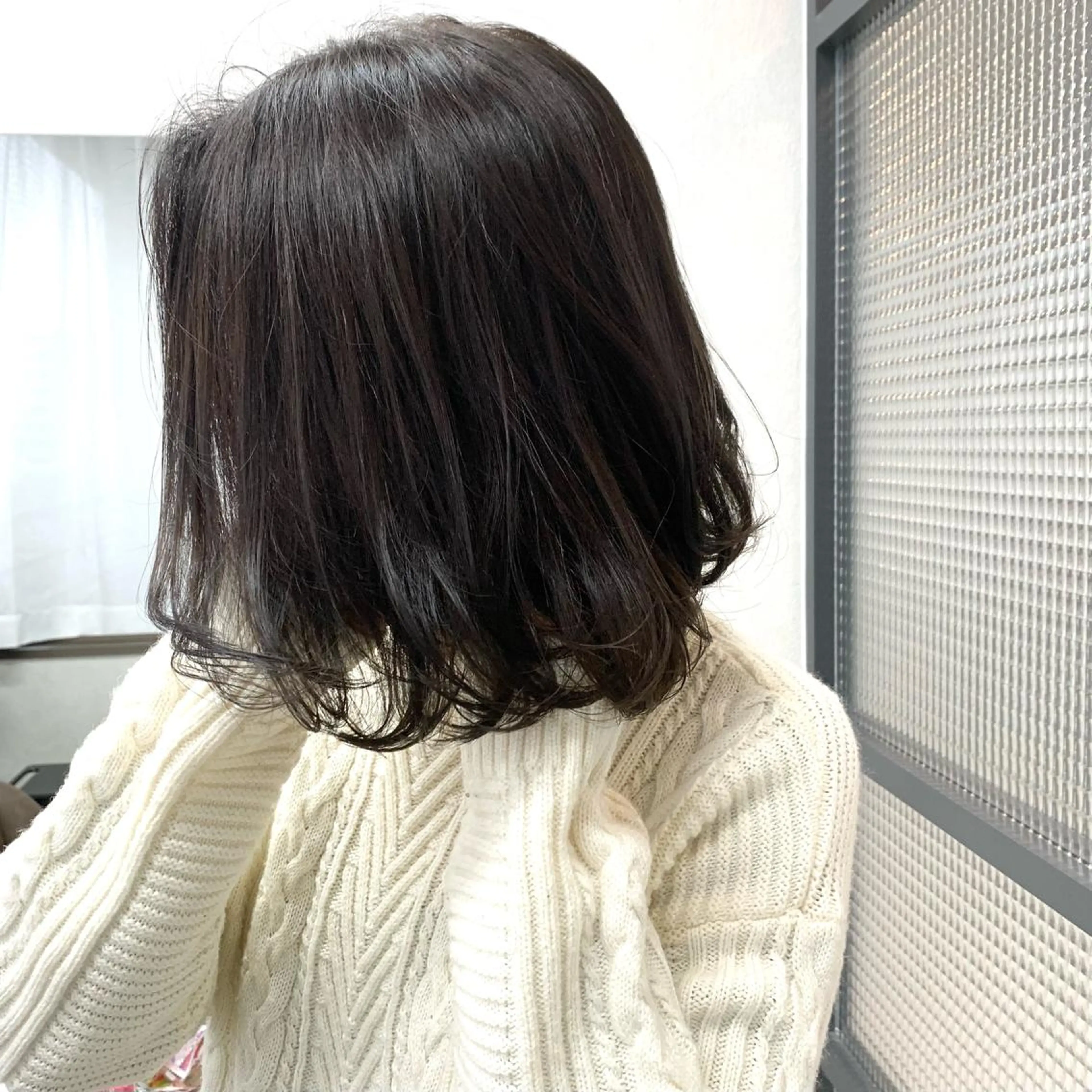 セミロング カラー TriumpH天王寺店【ミルボンAujua認定サロン】所属・SAKI🐈‍⬛【 HAPPY届けます】のヘアスタイル