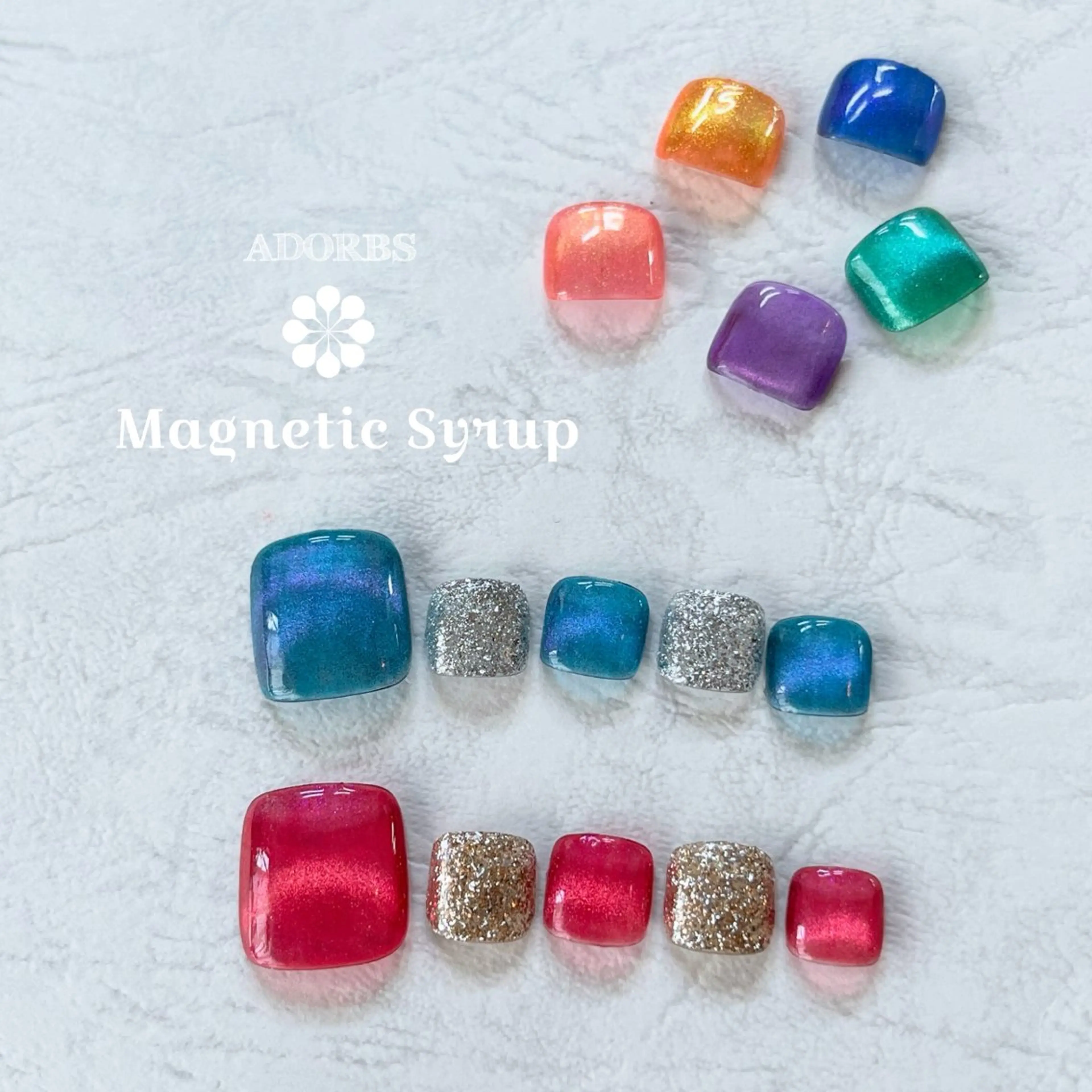 マグネットシロップ🌈enoi syrup color✨オフ込みの写真