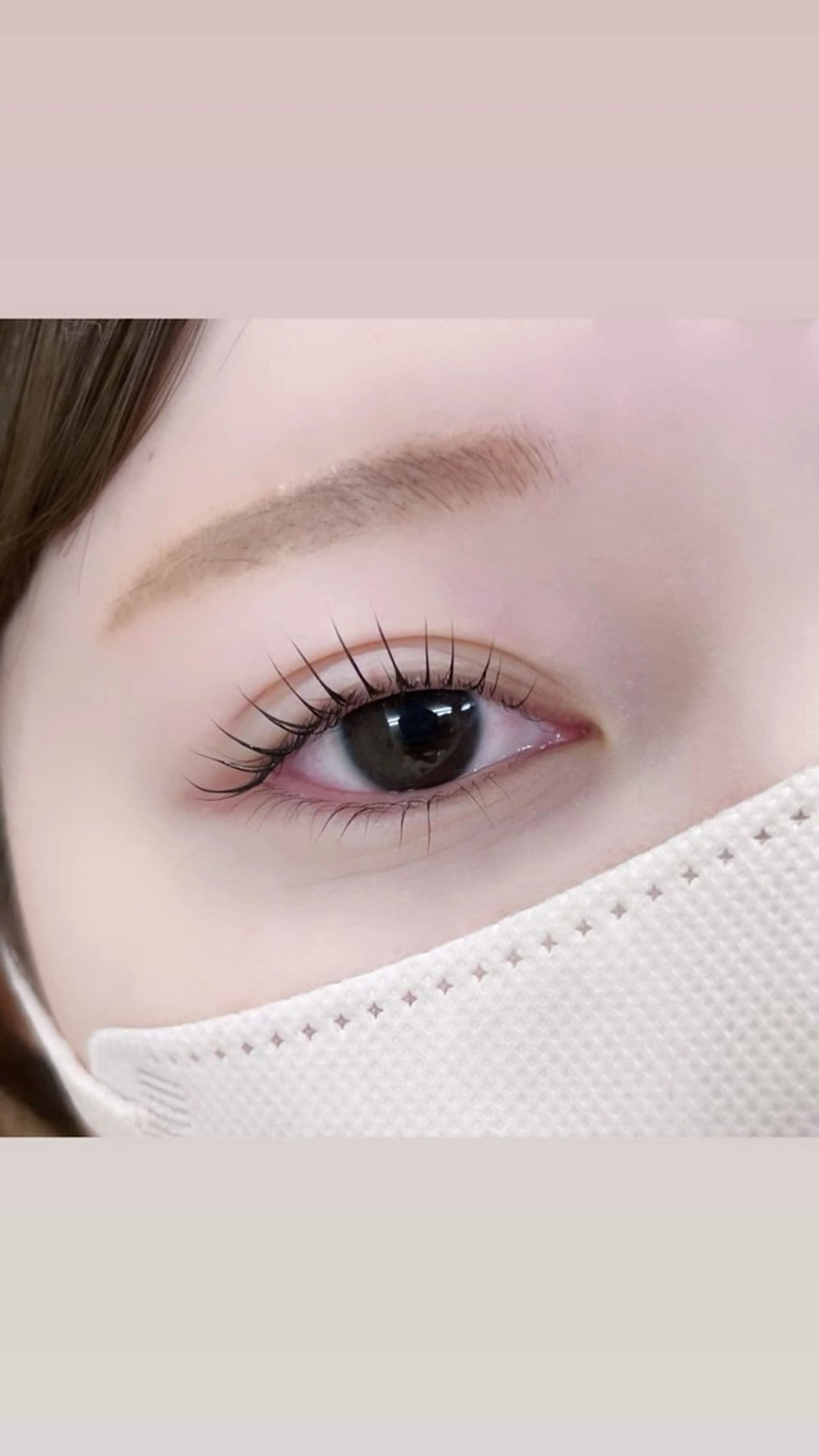 まつげパーマ《上》 [神楽坂]韓国風束感コーティング付き💕【平日メニュー】の写真