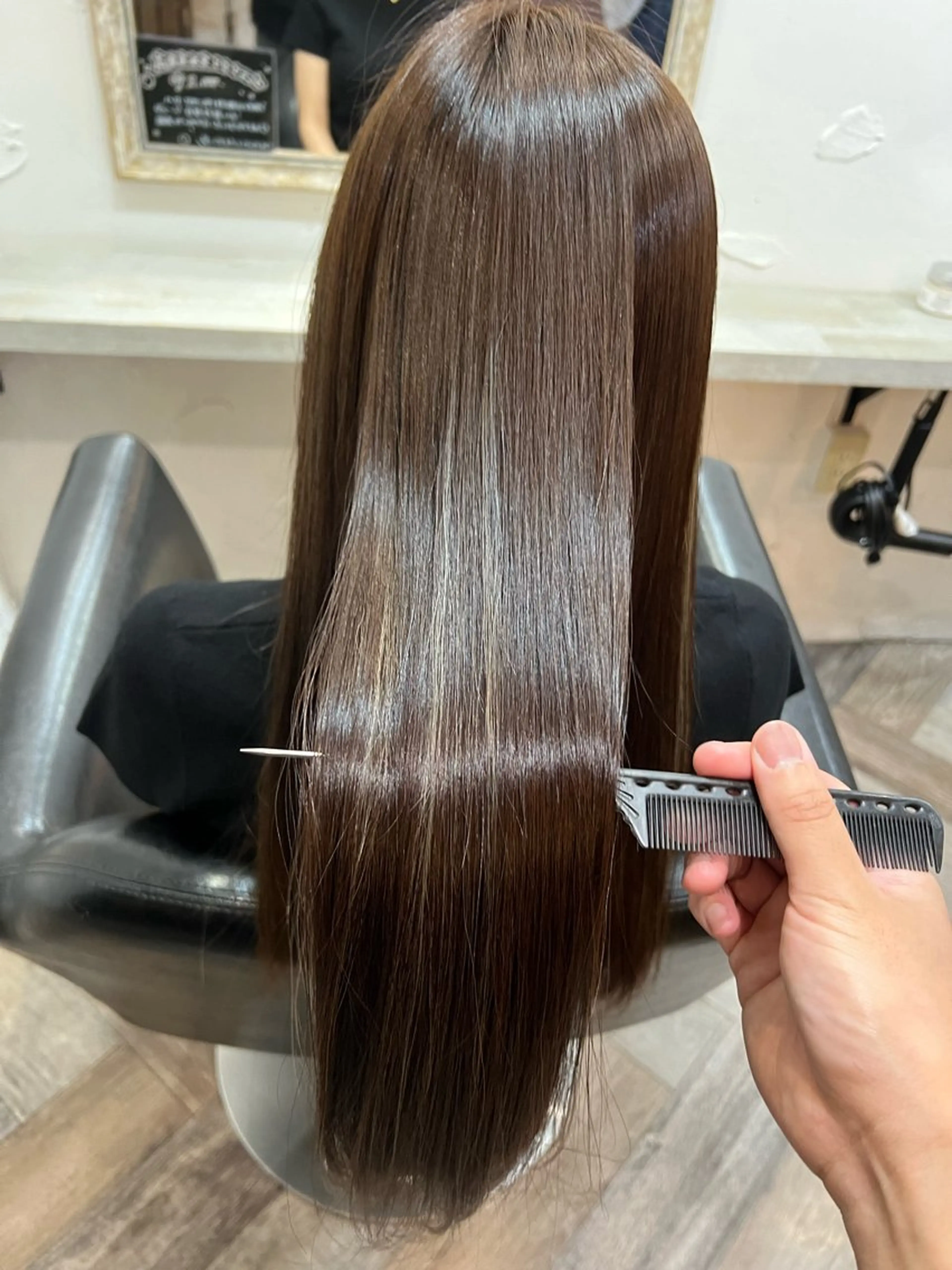 ロング 若泉 瀬菜のヘアスタイル